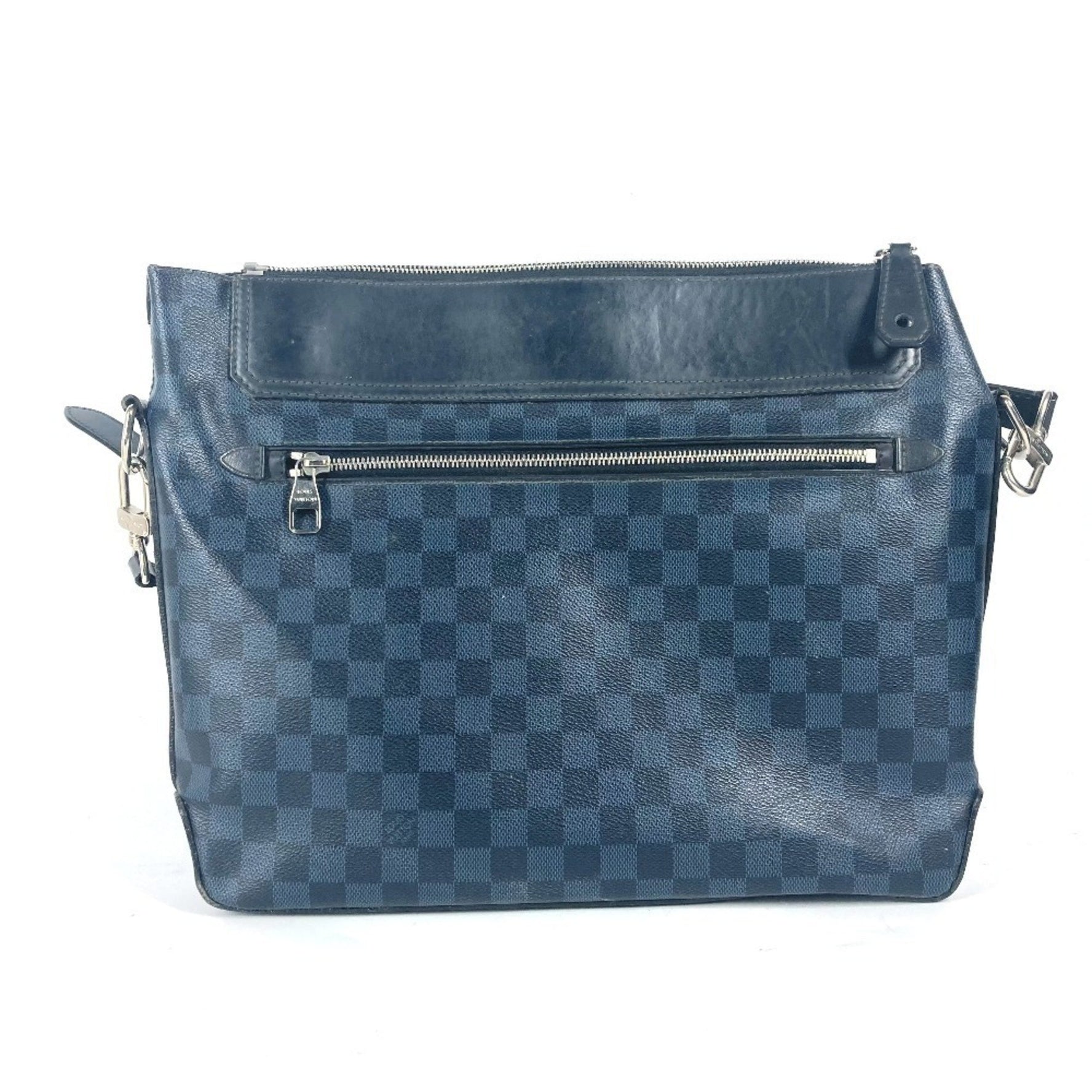 Louis Vuitton Damier Cobalt Messenger Greenwich Crossbody Shoulder Bag Canvas Men's Navy