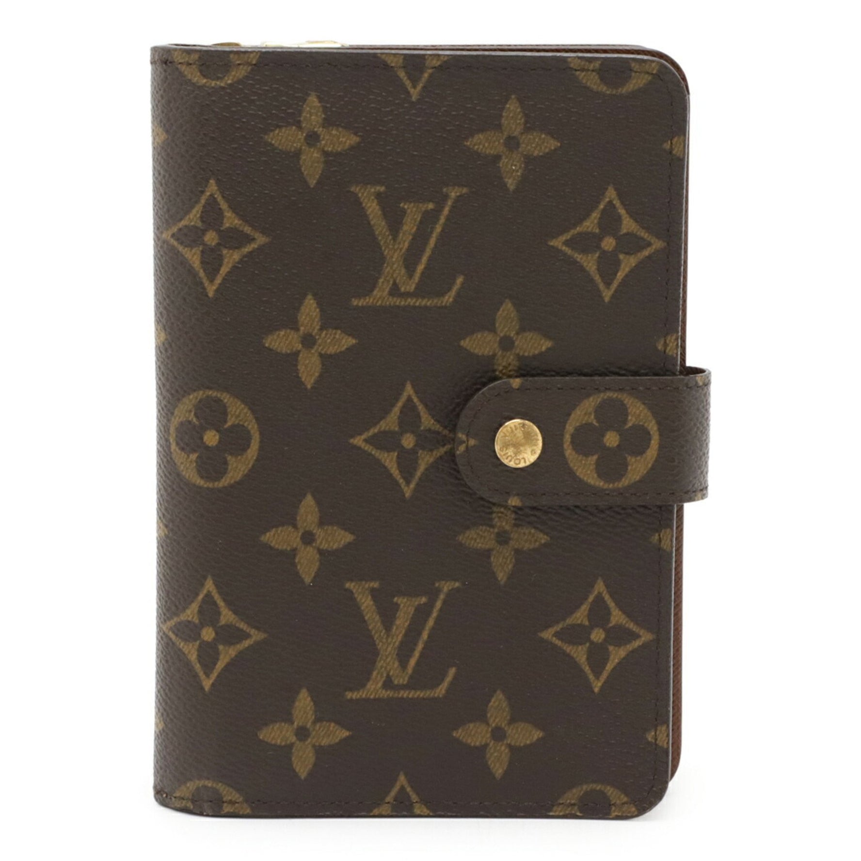 Louis Vuitton Monogram Porte Papier Zip Bi-fold Wallet with Certificate