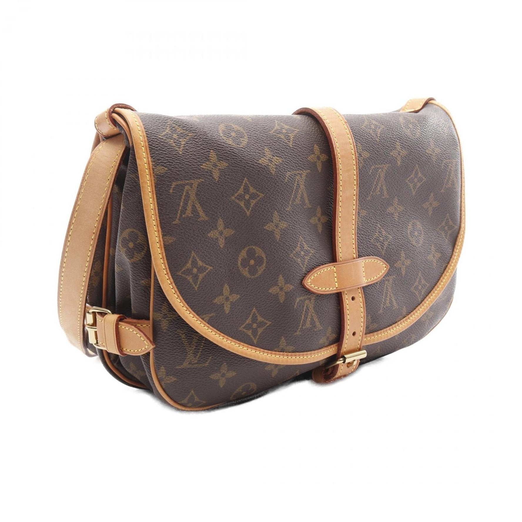 Louis Vuitton Saumur 30 Shoulder Bag, Coated Canvas and Leather, Monogram