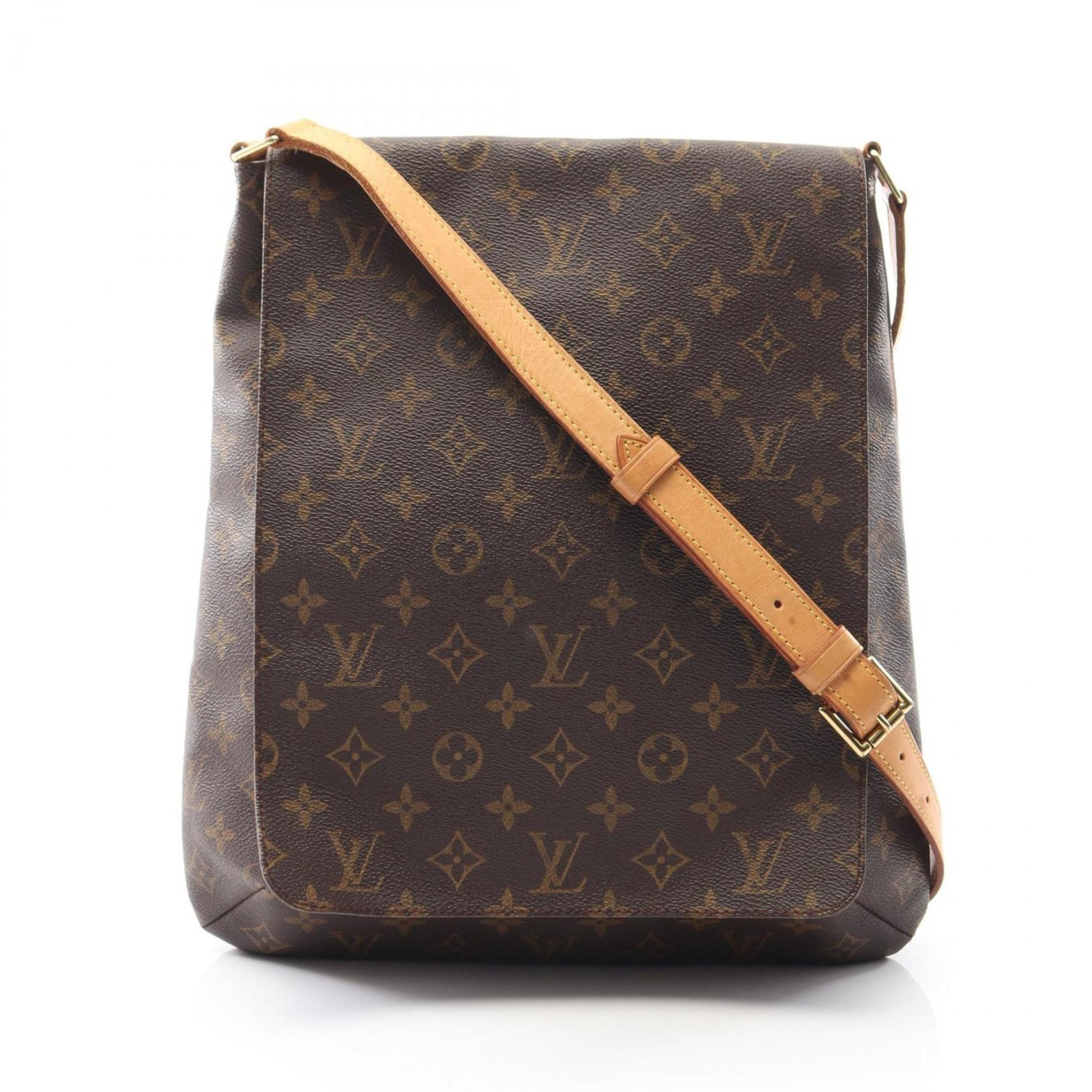 Louis Vuitton Musette Shoulder Bag, Coated Canvas and Leather, Monogram