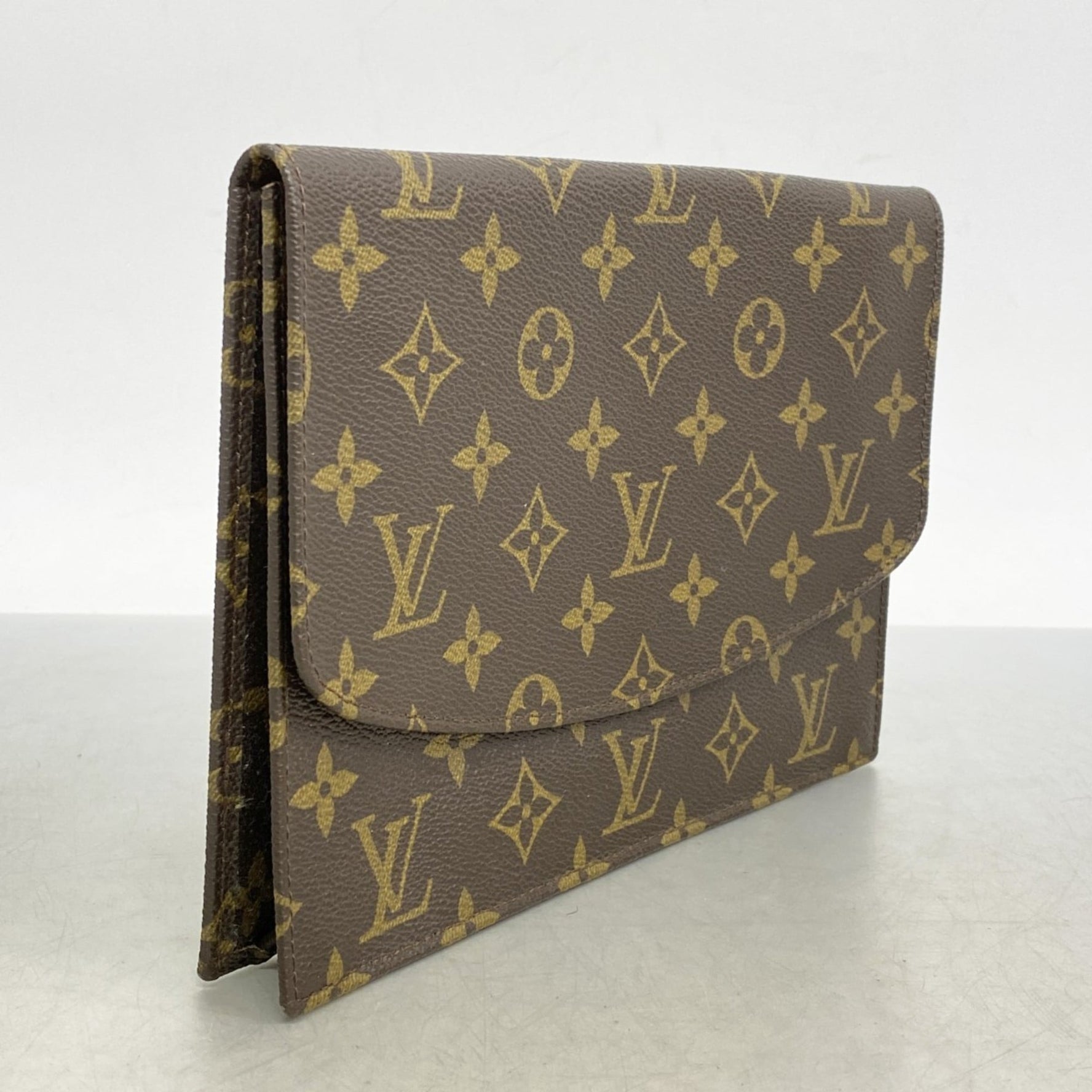 Louis Vuitton Monogram Pochette Lava Clutch Bag, Size 23