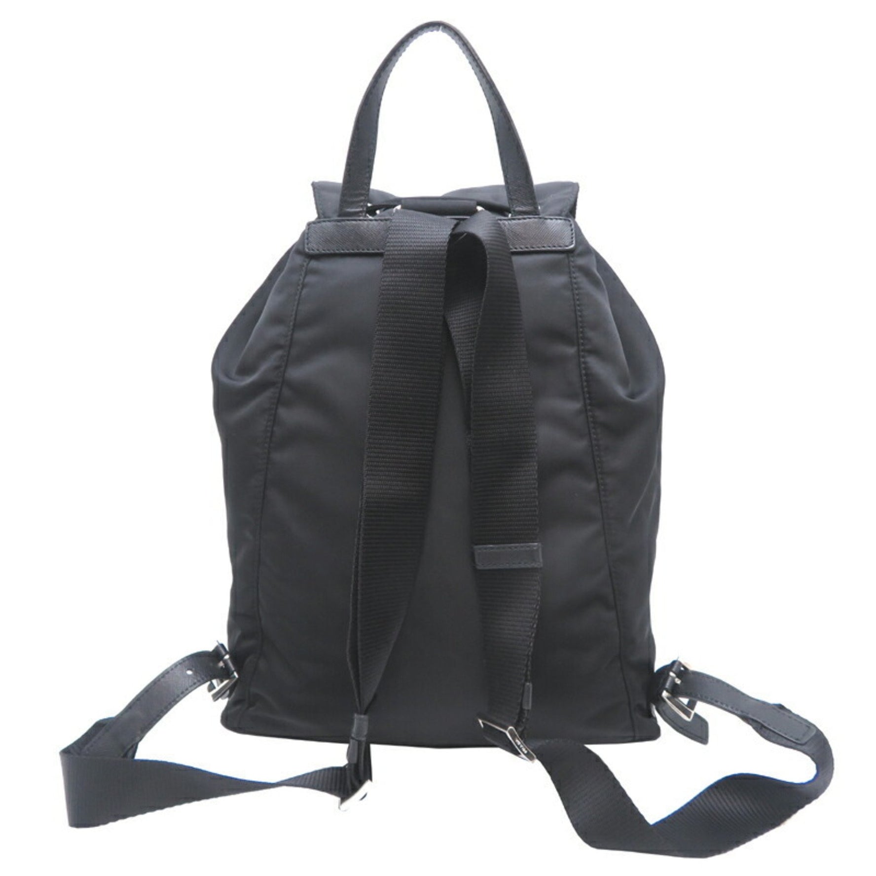 Prada Backpack for Women and Men, Rucksack/Daypack, Nylon, Black