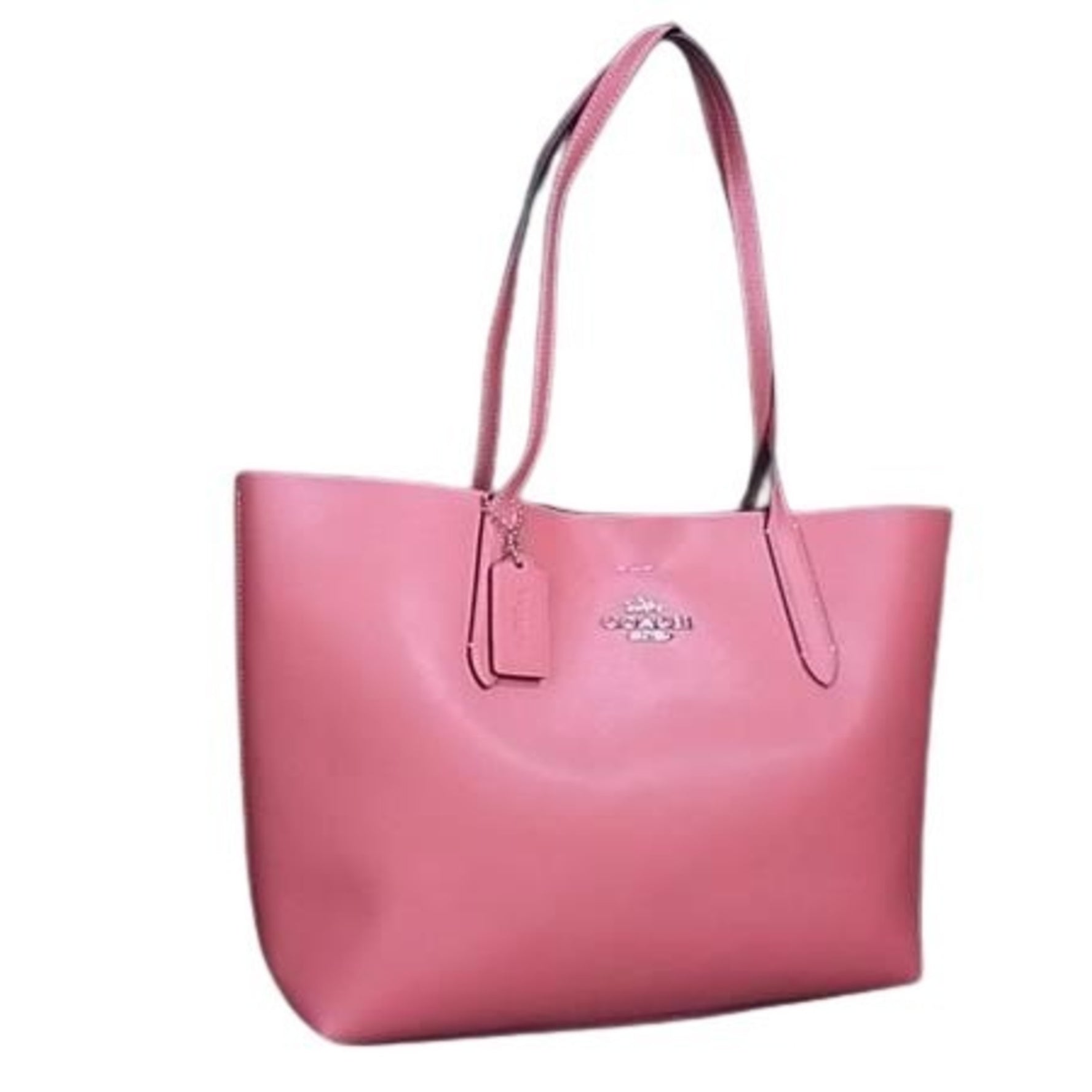 COACH Avenue Tote Bag Leather Shoulder