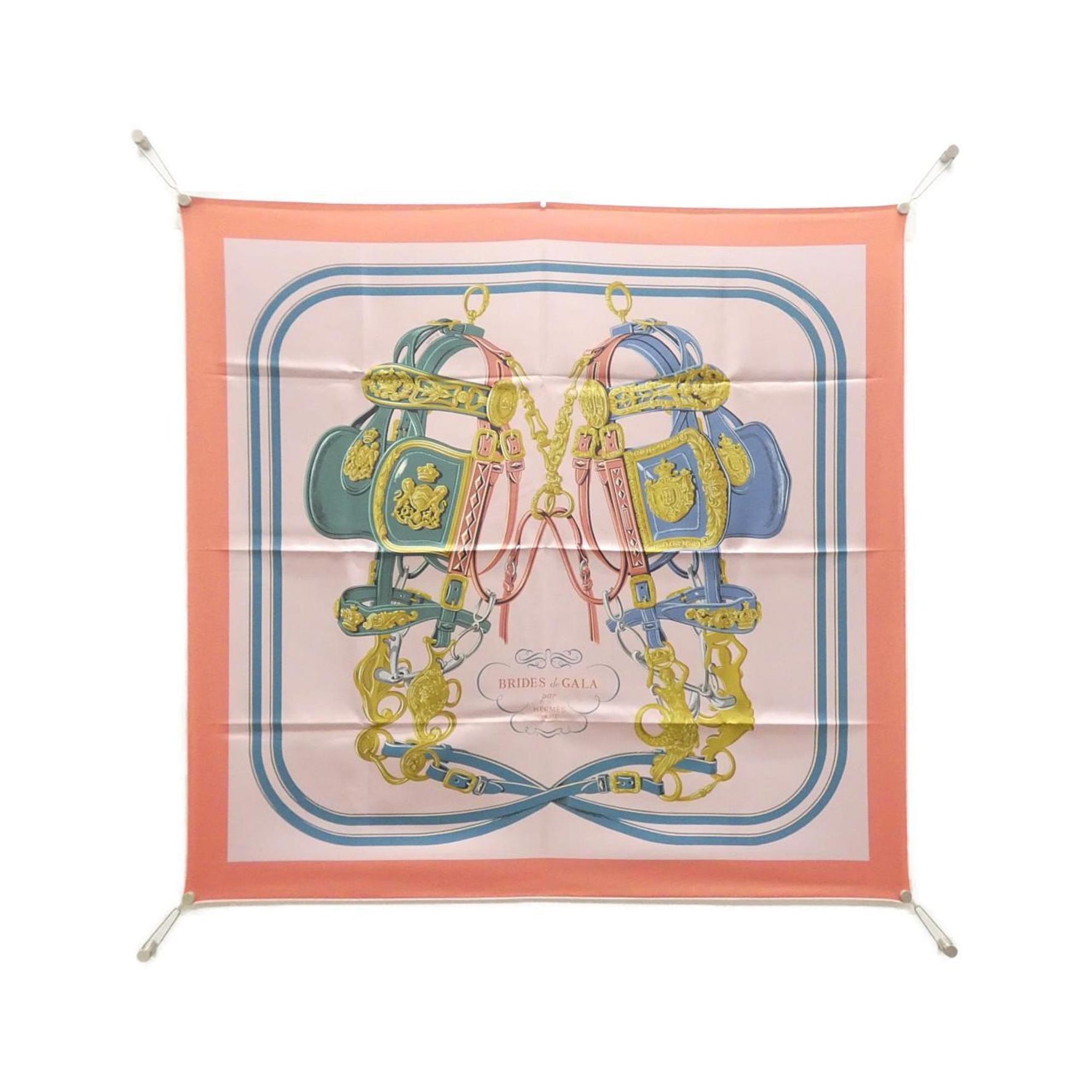 Hermes Hermès Carre Double Face Scarf