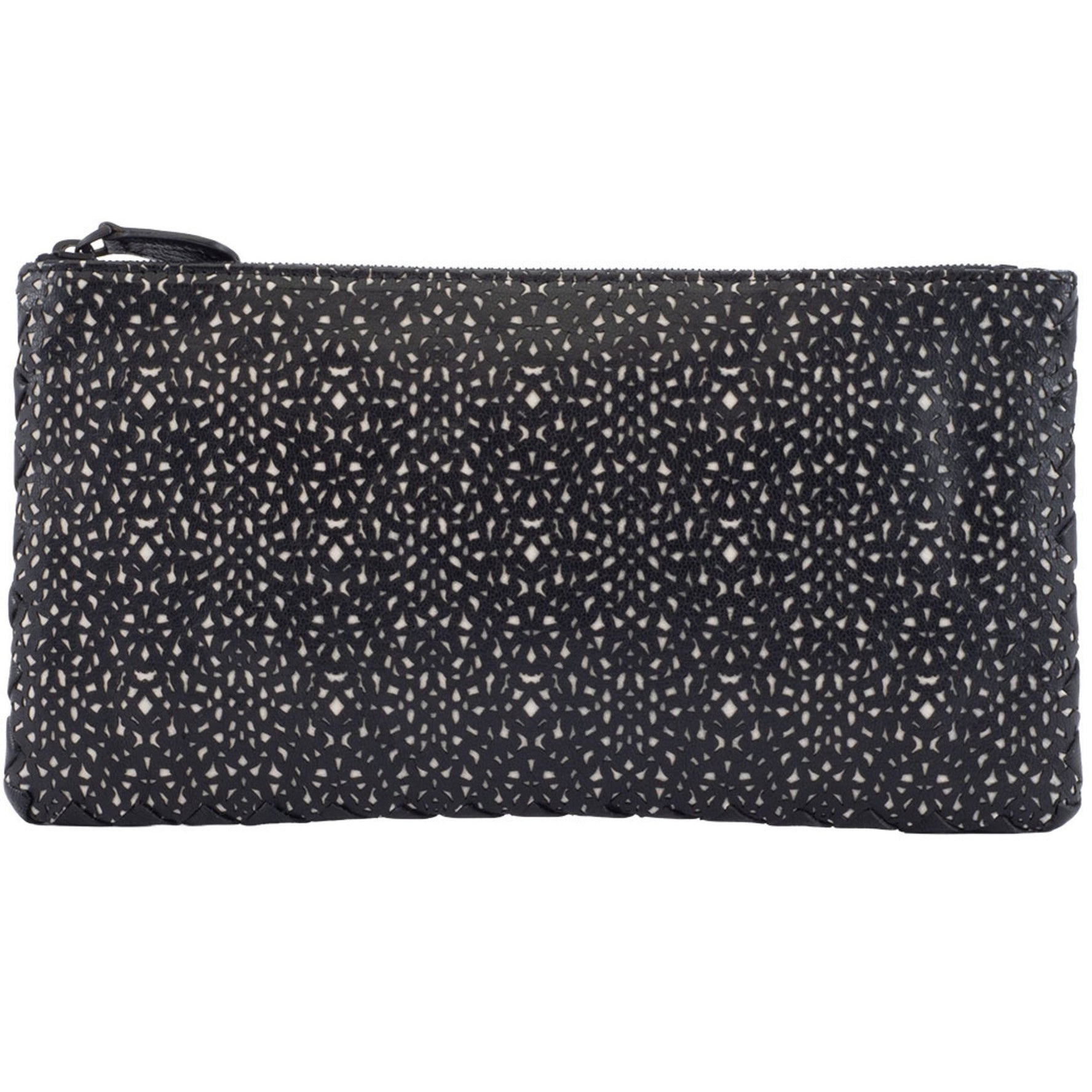 Bottega Veneta Flat Pouch Clutch Bag Second Leather BOTTEGA VENETA