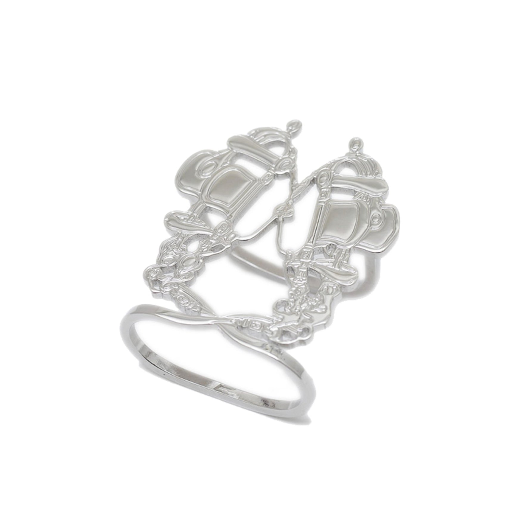 Hermes Hermès Brid de Gala Scarf Ring in for Carré 70