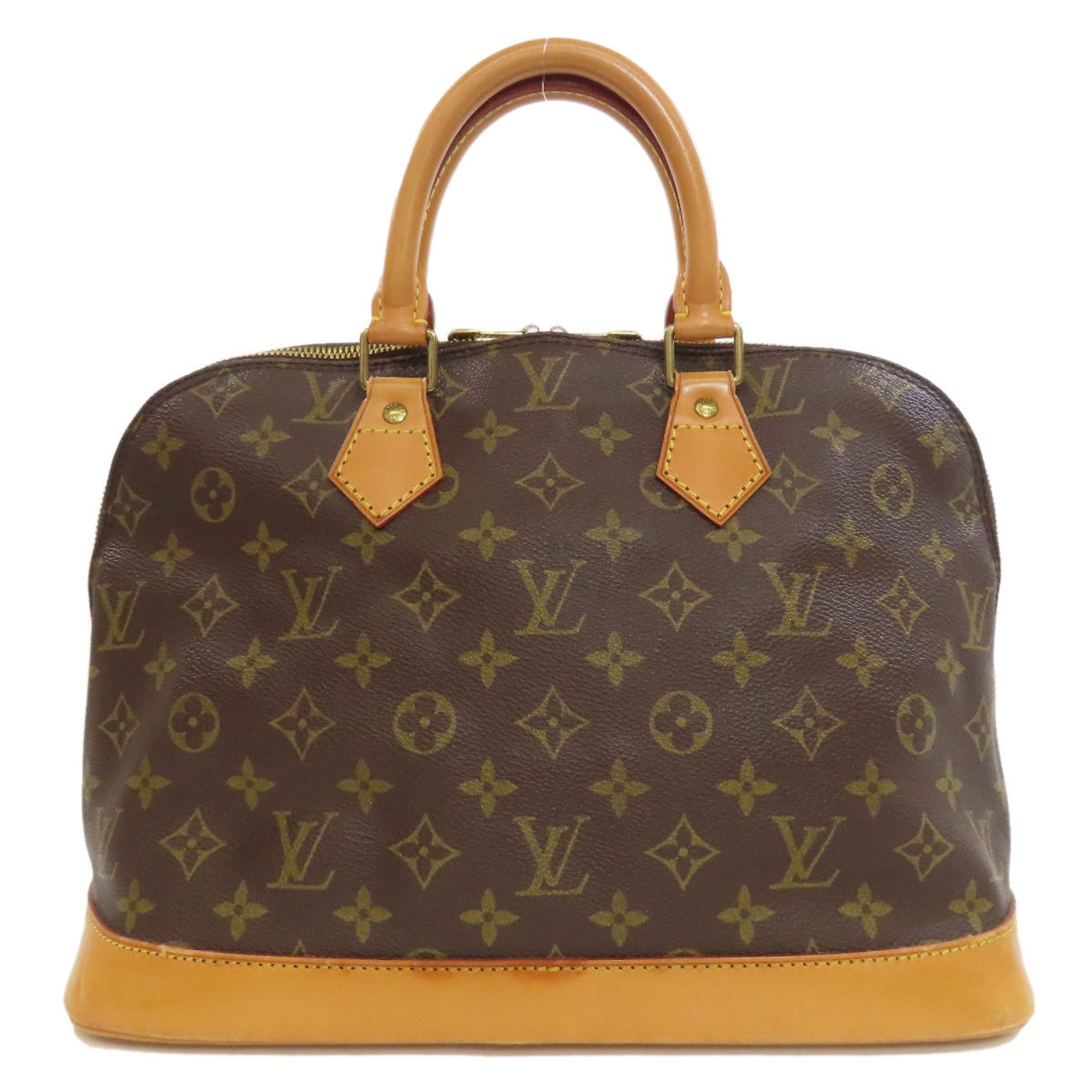 Louis Vuitton Alma Handbag Monogram Canvas