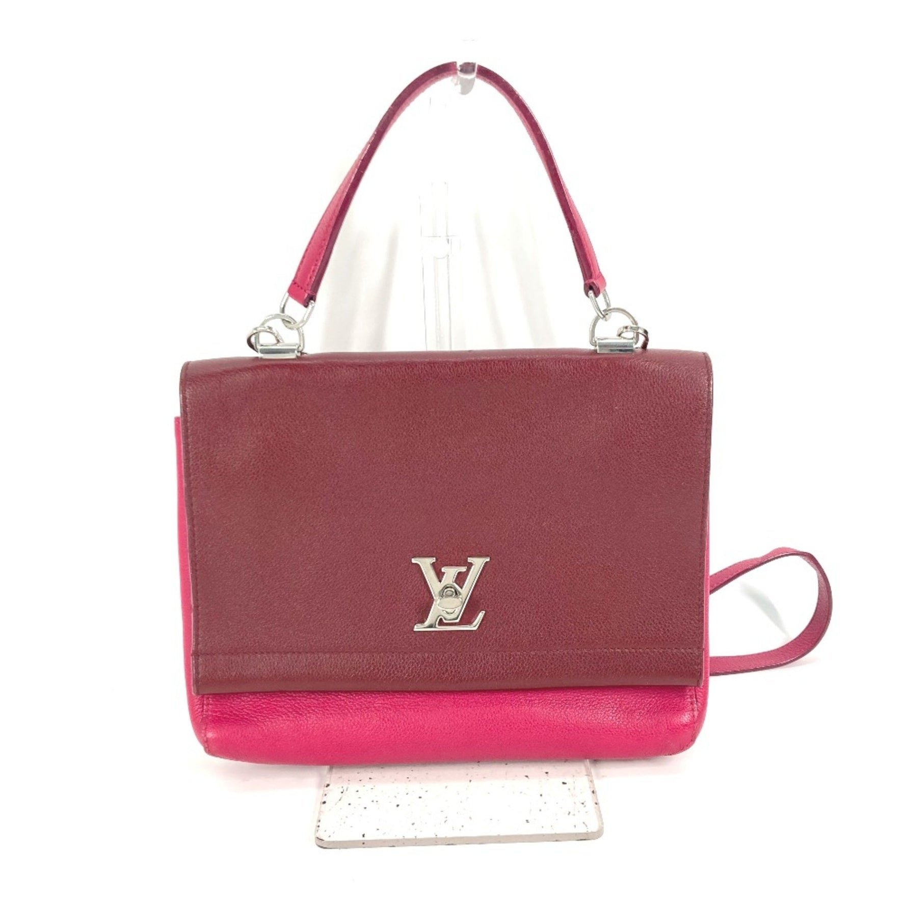Louis Vuitton Bicolor Shoulder Bag Crossbody Hand Bag pink