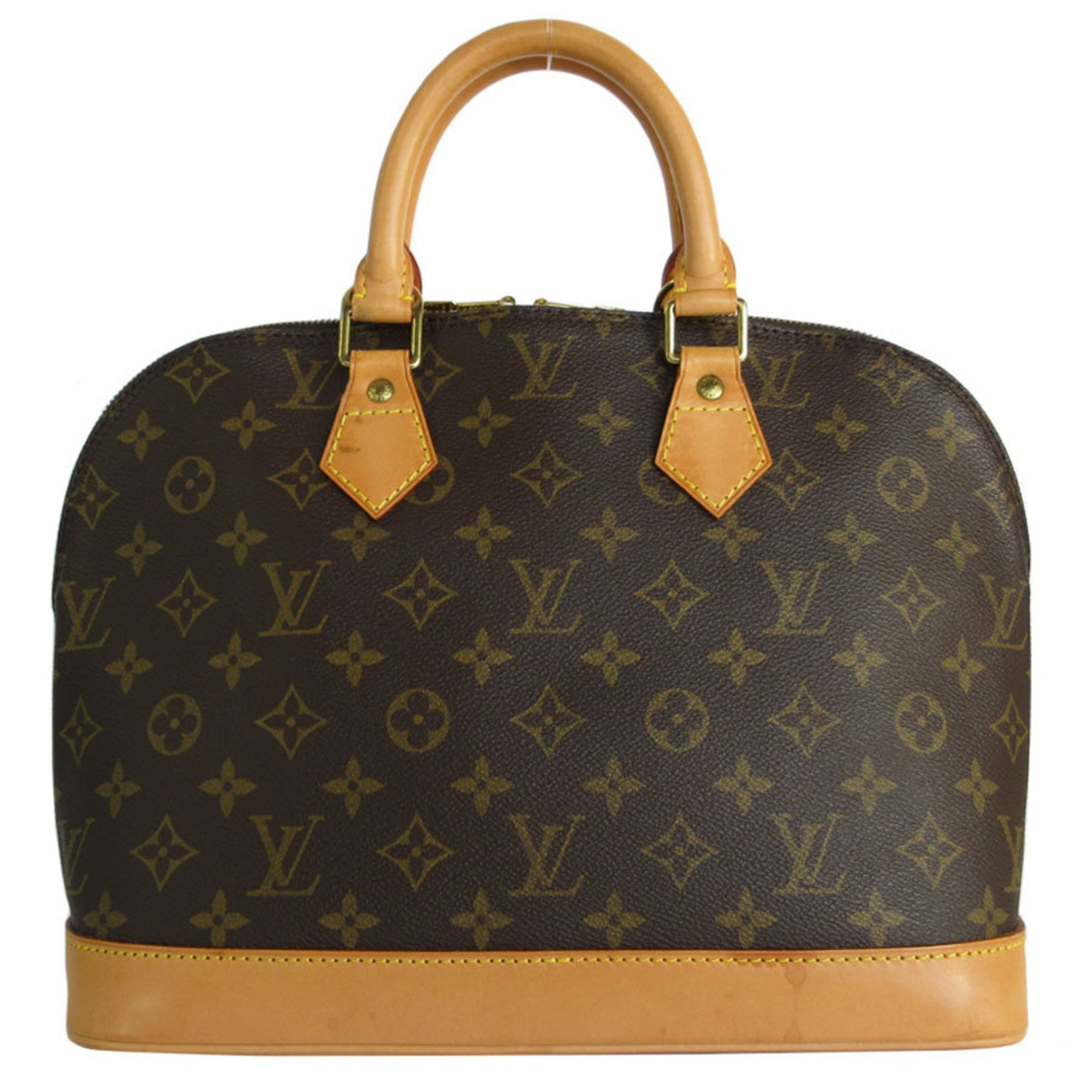 Louis Vuitton LOUIS VUITTON Handbag Monogram Alma Canvas Brown Women's s0003j