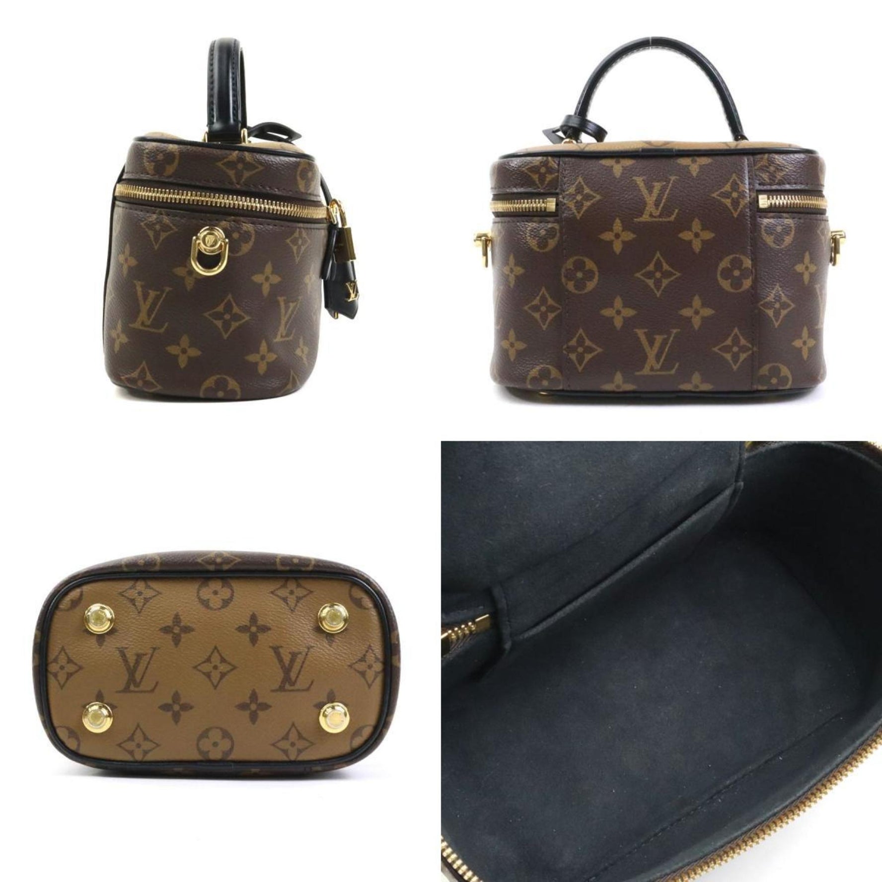 Louis Vuitton Shoulder Bag Vanity Monogram Reverse NV PM