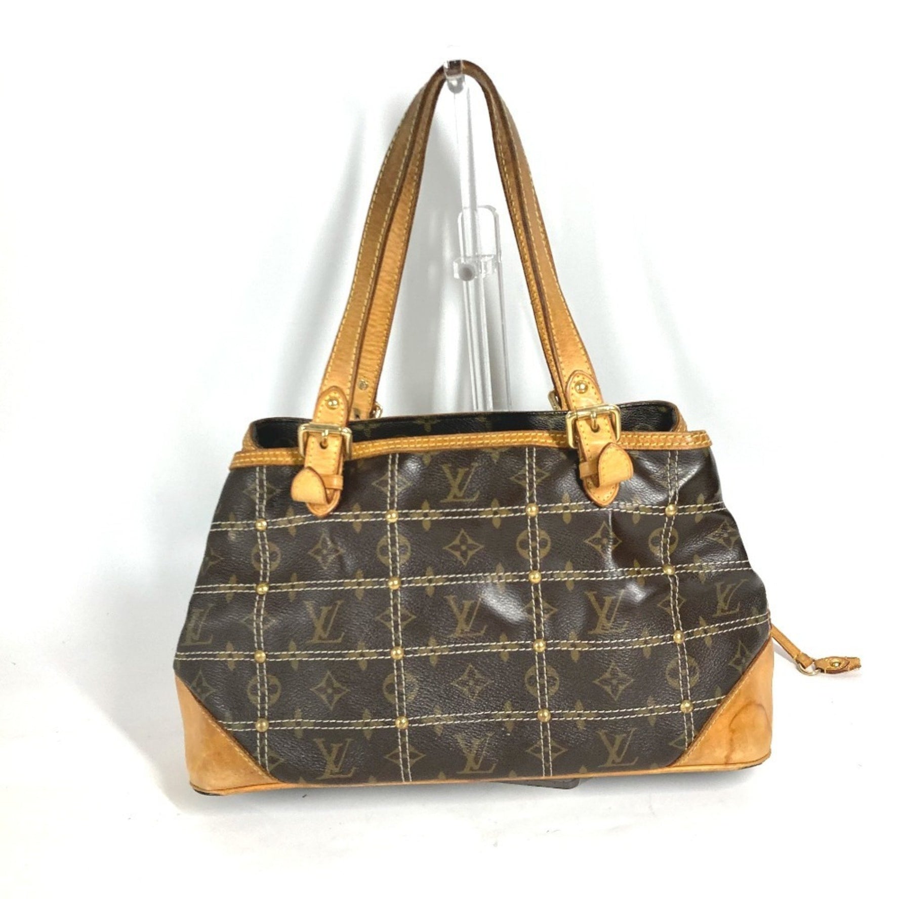Louis Vuitton Monogram Riviet Shoulder Bag Tote Canvas Brown