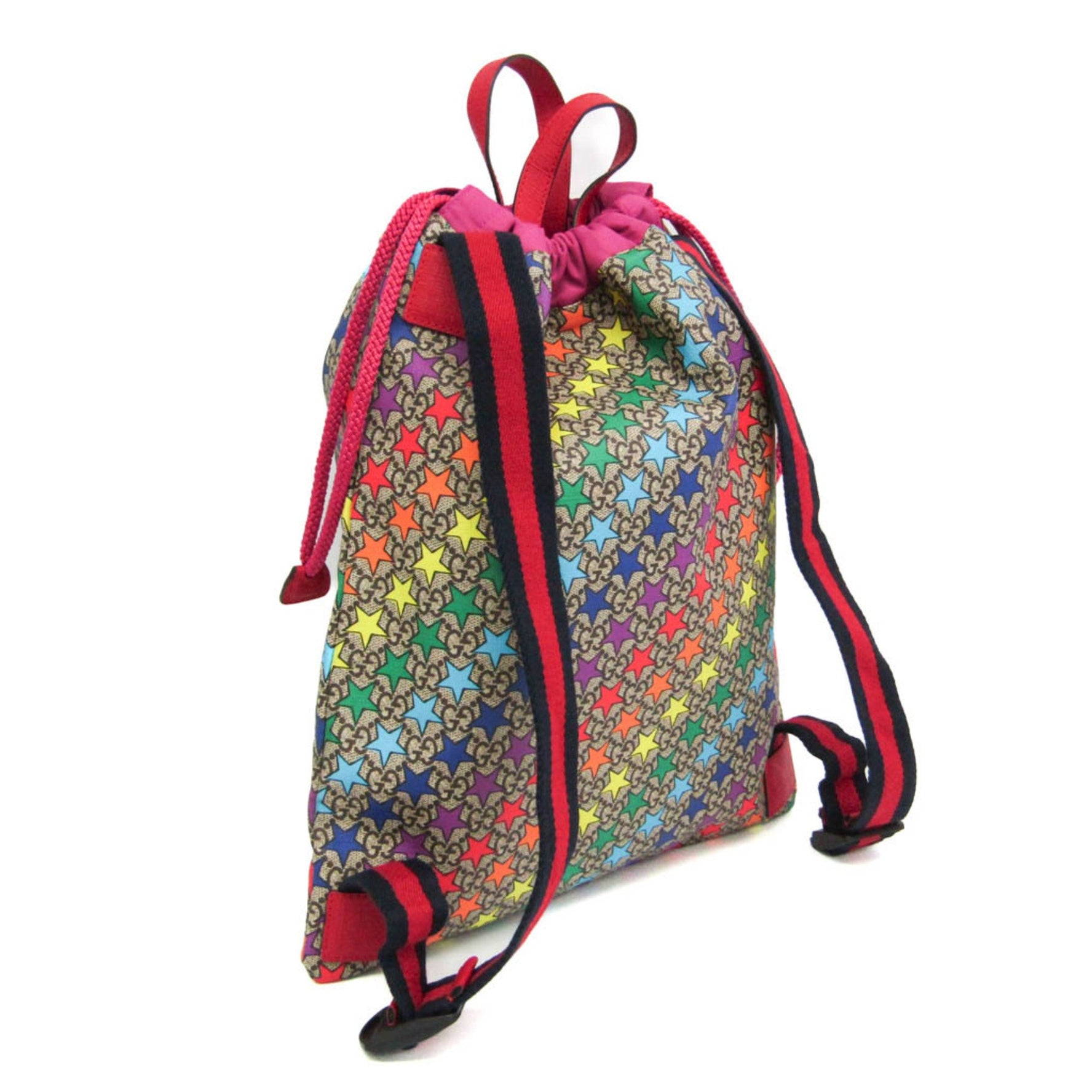 Gucci GG Supreme Childrens Girls,Boys GG Supreme Backpack Beige,Multi-color