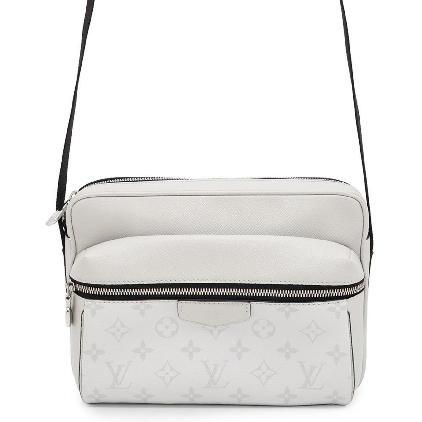 Louis Vuitton Shoulder Bag Monogram Taiga Outdoor White Rama