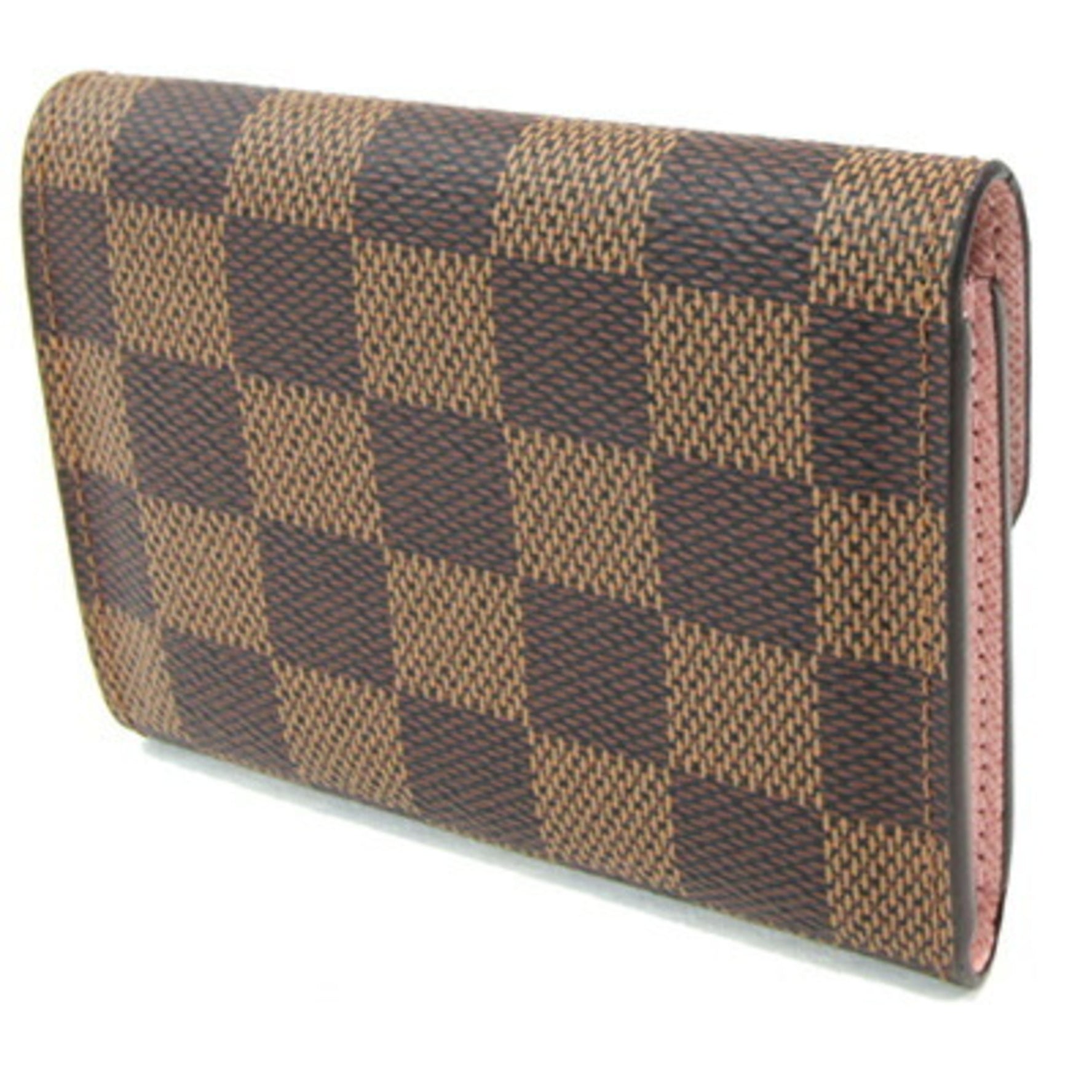 Louis Vuitton Coin Case Damier Portemonnay Rosalie N64423 Rose Ballerine Purse Compact Wallet Mini Pink Women's LOUIS VUITTON