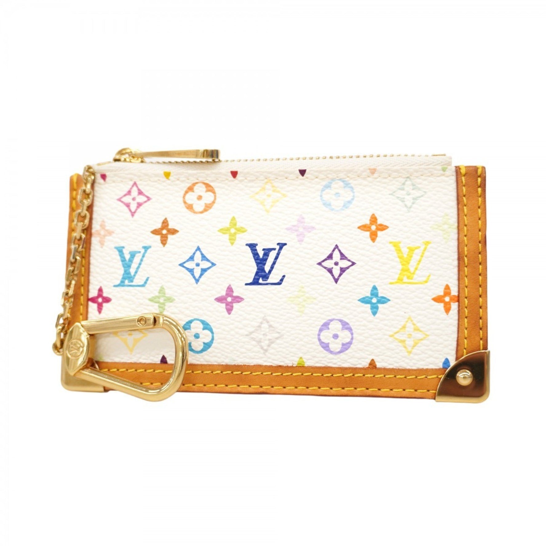 Louis Vuitton Monogram Multicolore Pochette Cle Wallet/Coin Case Bron