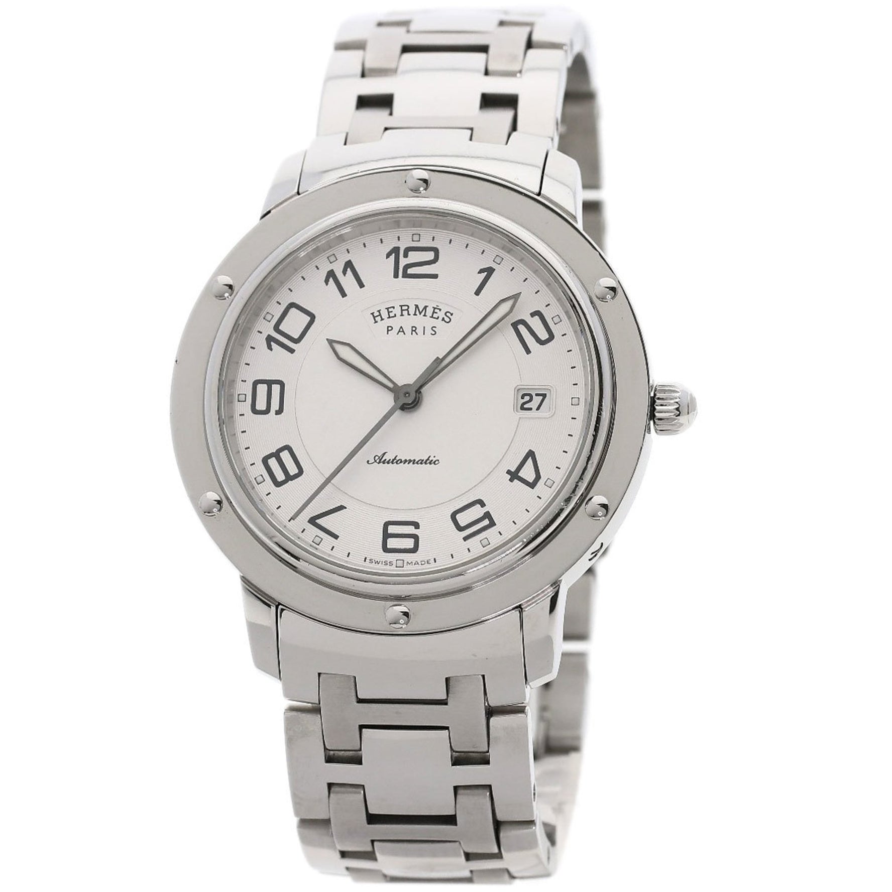 Hermès Clipper Classic Stainless Steel Watch