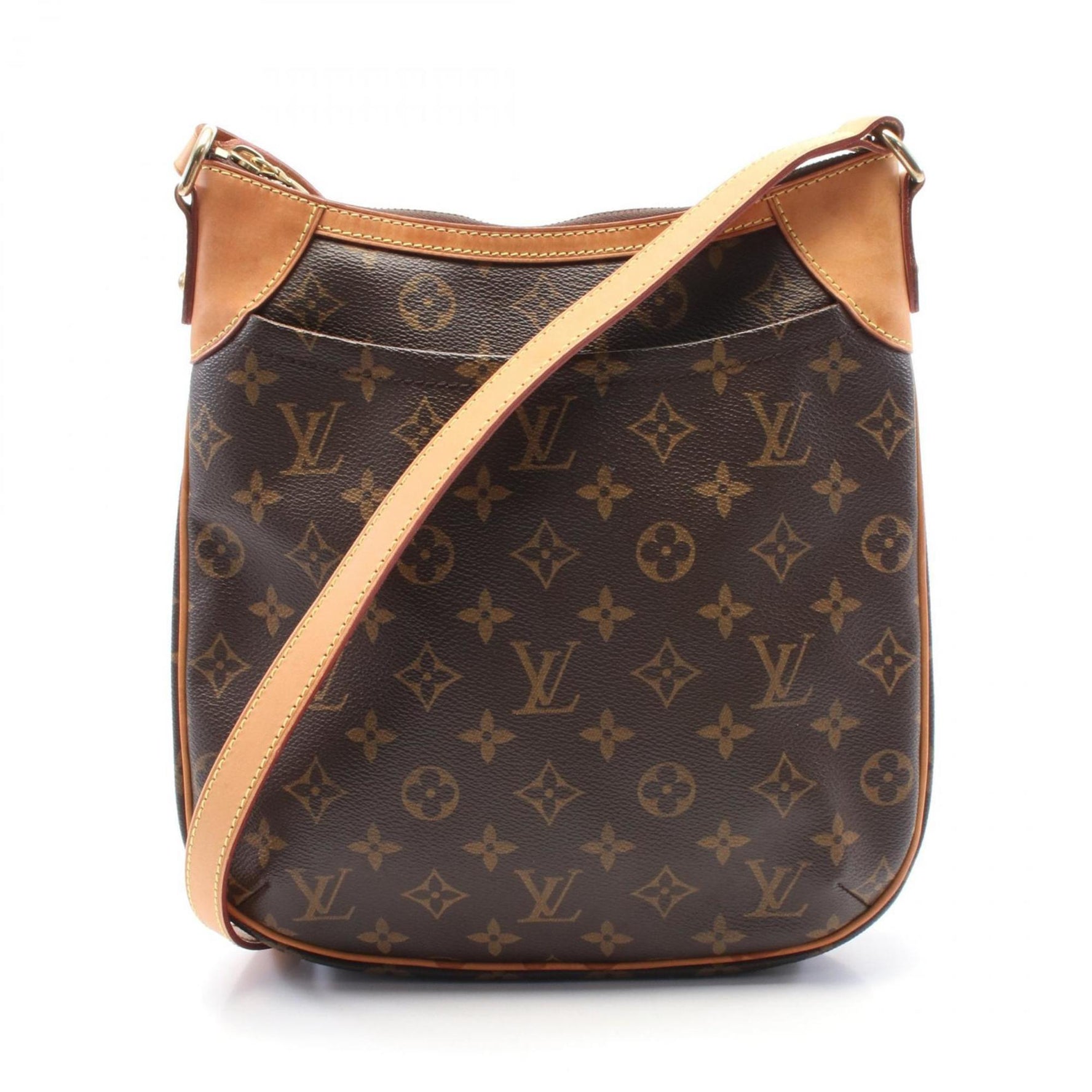 Louis Vuitton Odeon PM Shoulder Bag Coated Canvas Leather Monogram