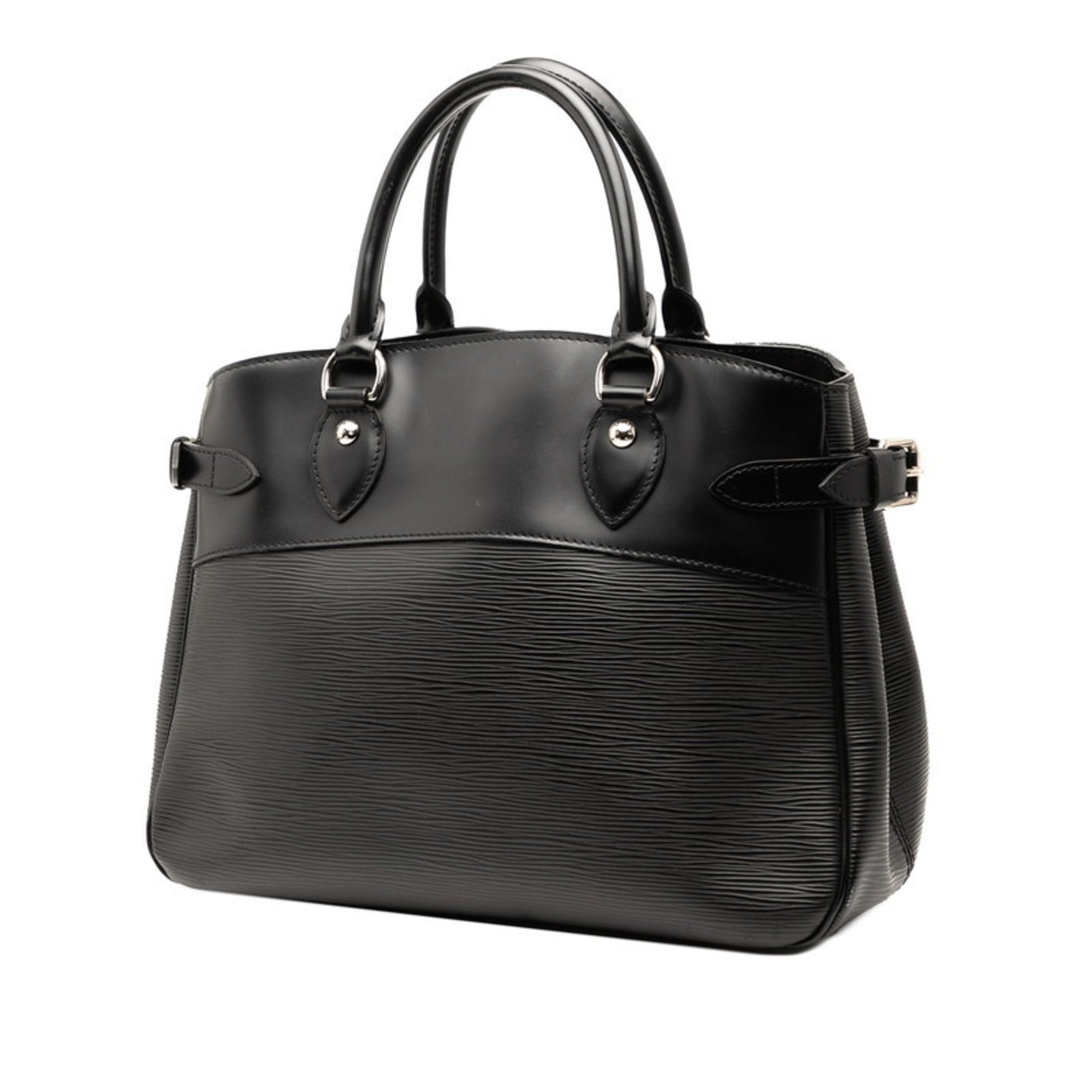 Louis Vuitton Epi Passy PM Handbag/Shoulder Bag Black Noir Leather LOUIS VUITTON