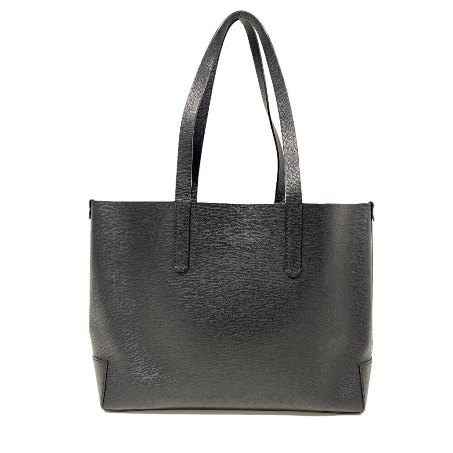 BURBERRY Thomas Burberry TB Tote Bag Shoulder Laptop Black Women Men