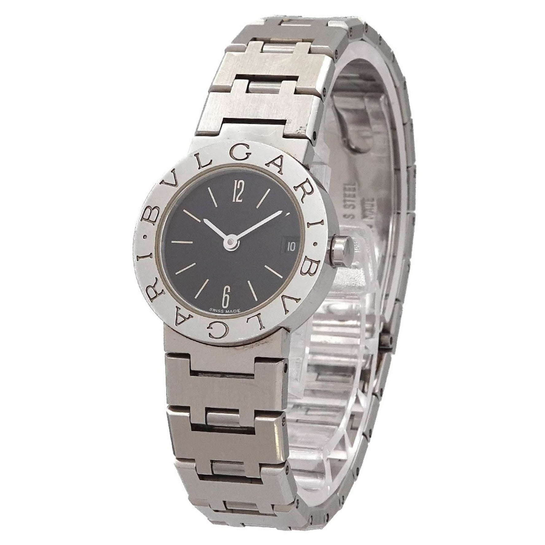 BVLGARI Watch Date Black Quartz
