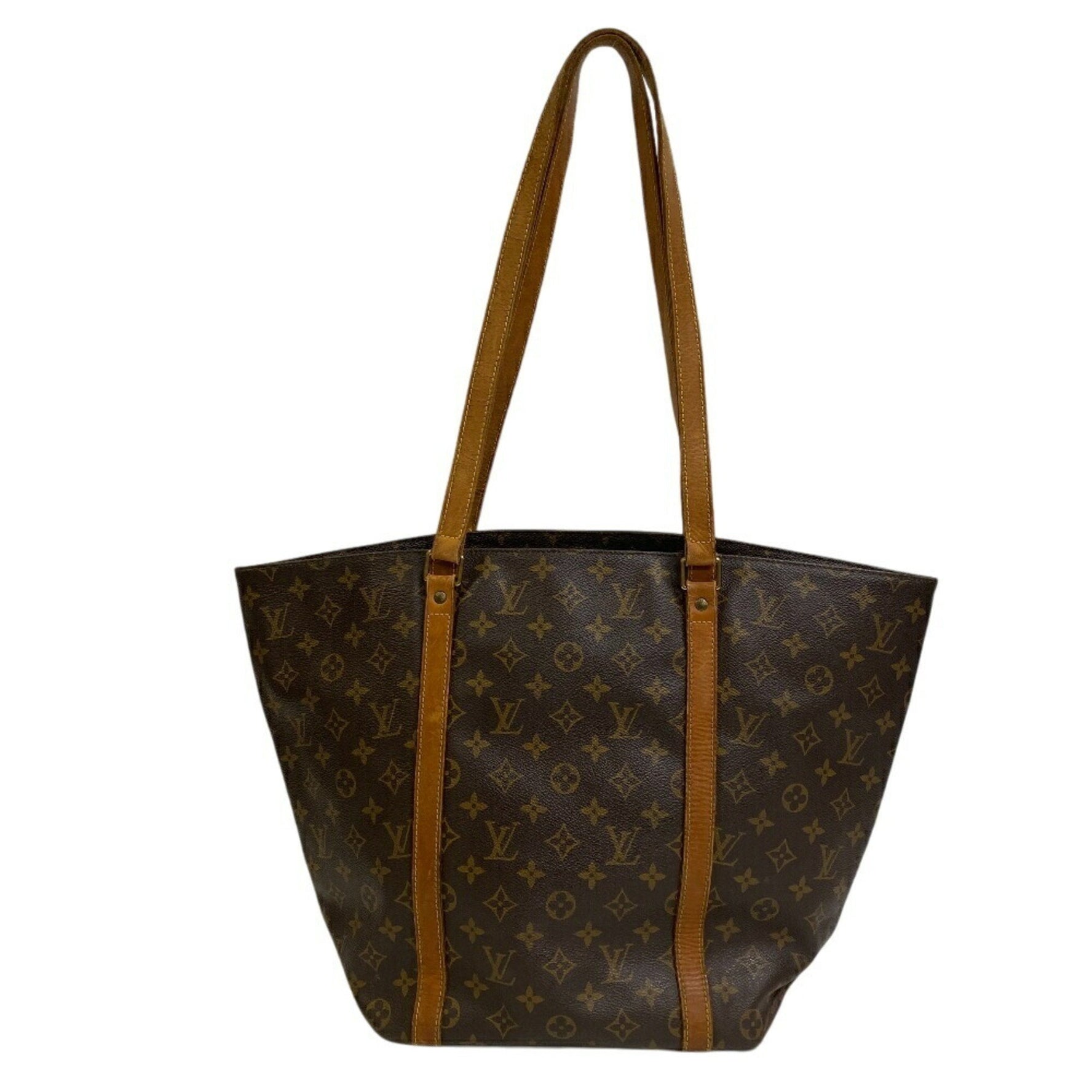LOUIS VUITTON M51108 Sac Tote Bag Monogram Shoulder Women's Brown
