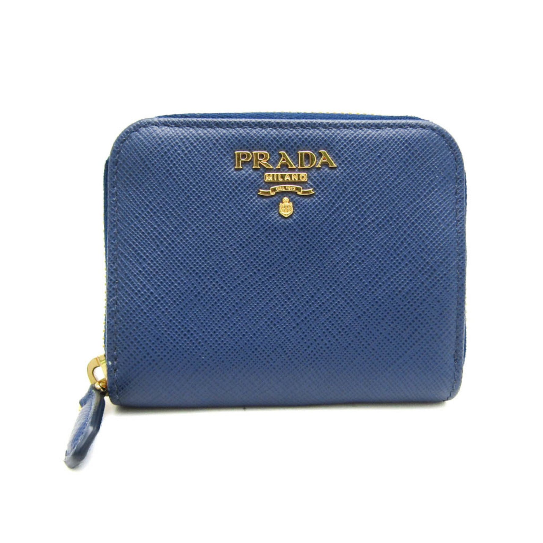 Prada SAFFIANO METAL Leather Coin Purse/coin Case