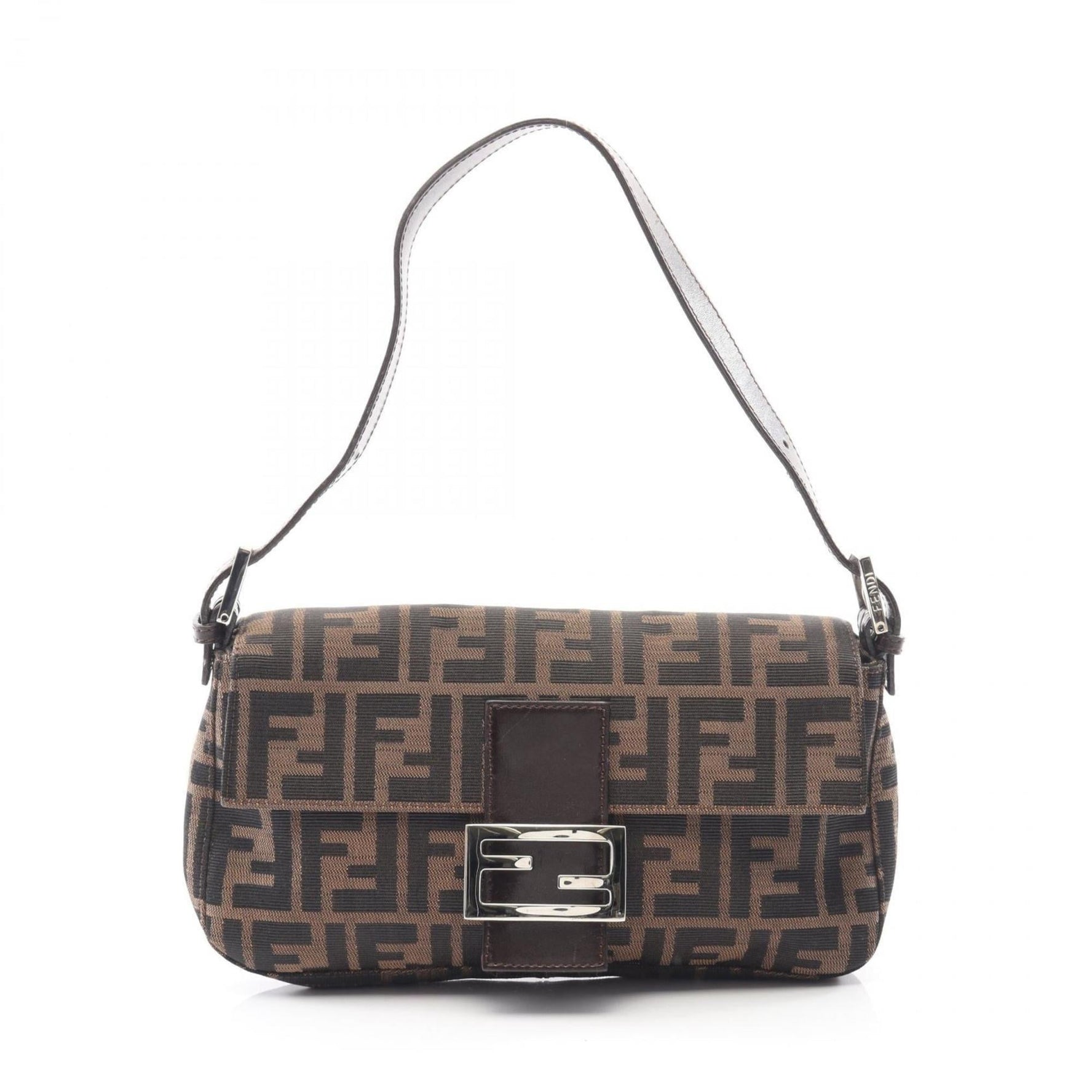 Fendi Mamma Bucket Zucca Handbag, Canvas and Leather, 2348-26424-008