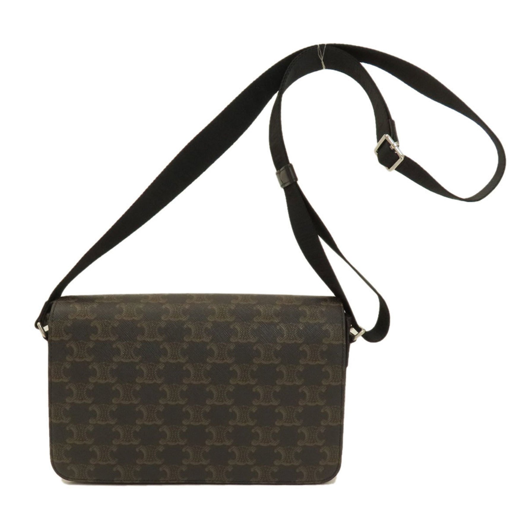 Celine Macadam Shoulder Bag Leather