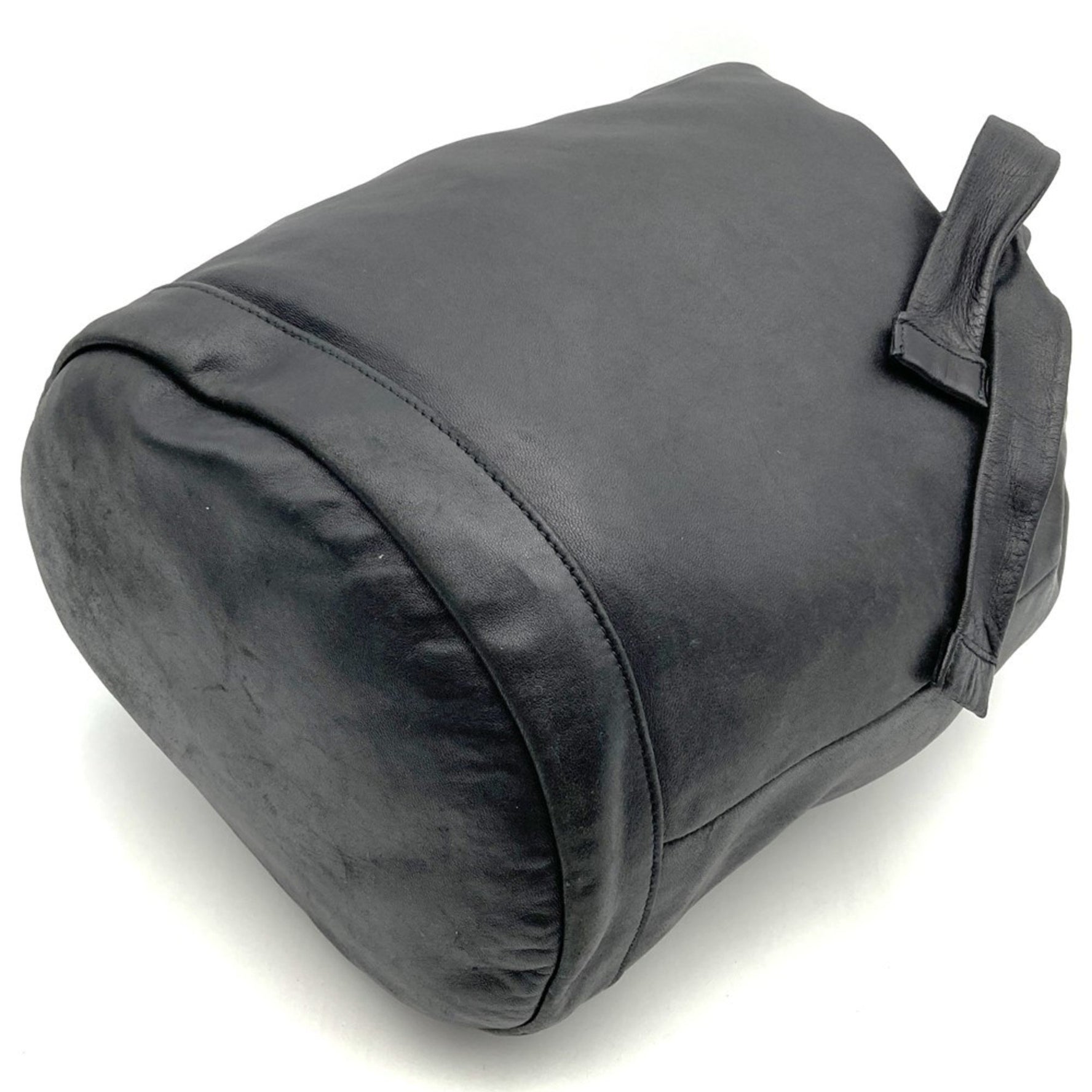 GUCCI 003 0257 Bonsack Body Bag in Black Leather for Men and Women