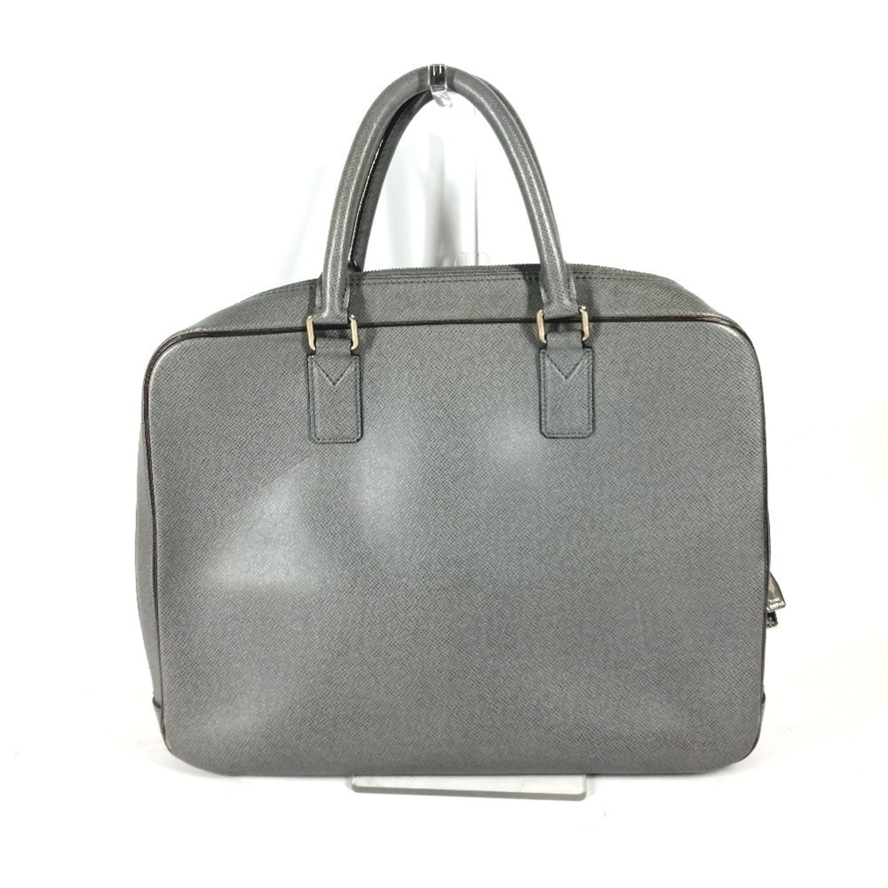 Louis Vuitton Taiga Neo Igor Handbag Bag Tote Document Business Leather Men's Glacier Gray