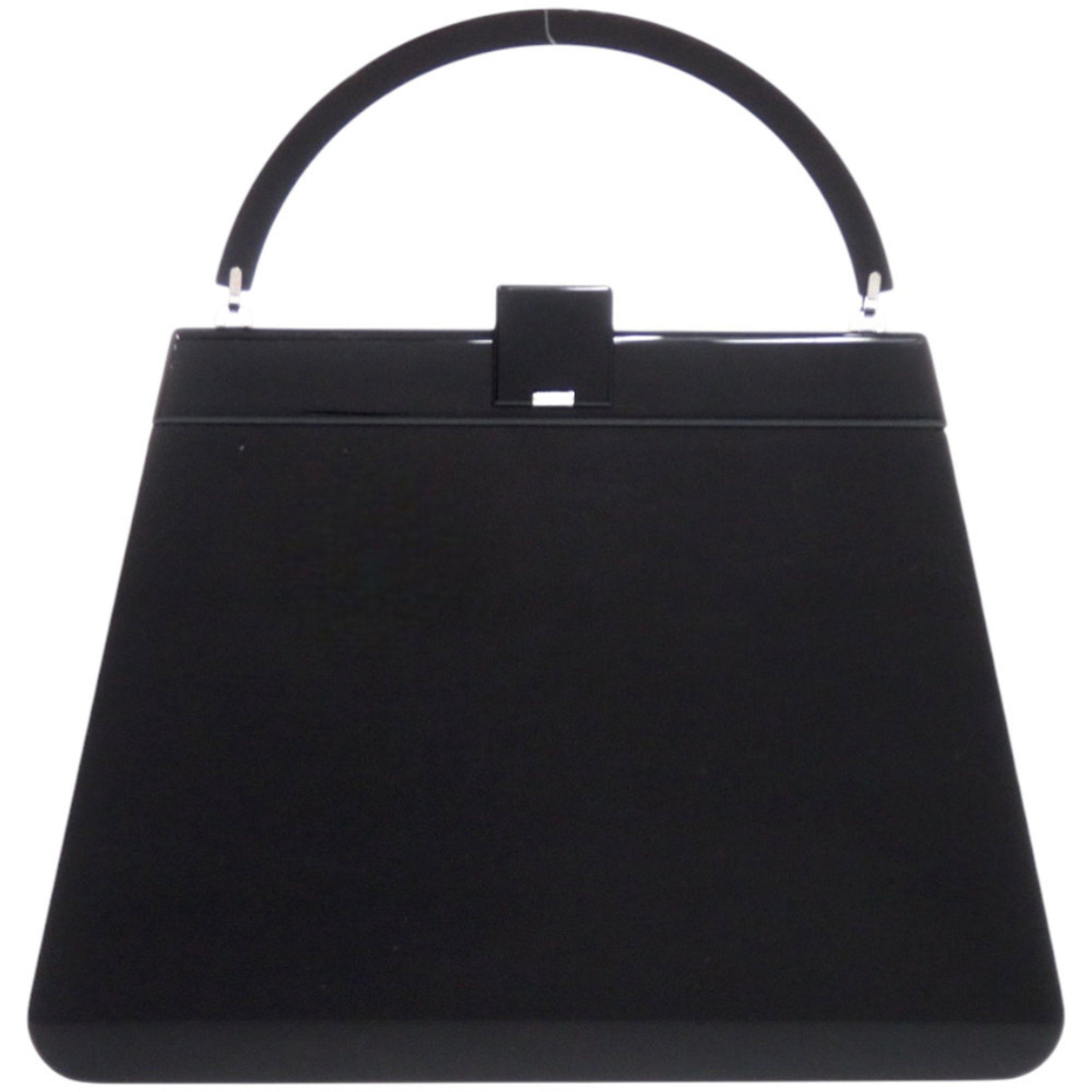 Louis Vuitton plastic, leather, silver hardware handbag 0745 LOUIS VUITTON