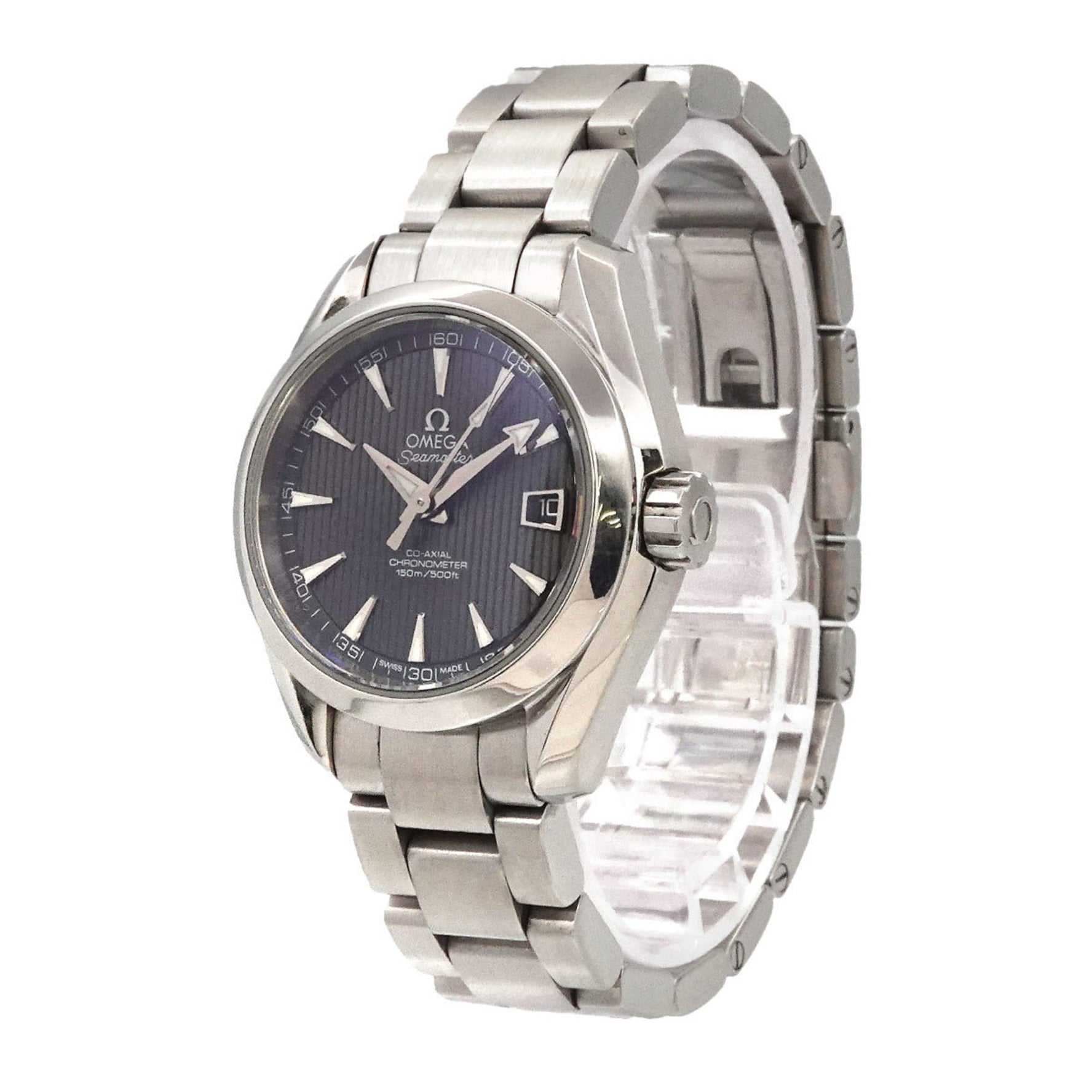 OMEGA Seamaster Aqua Terra 231 10 30 20 06 001 Women's Watch with Date, Gray, Automatic