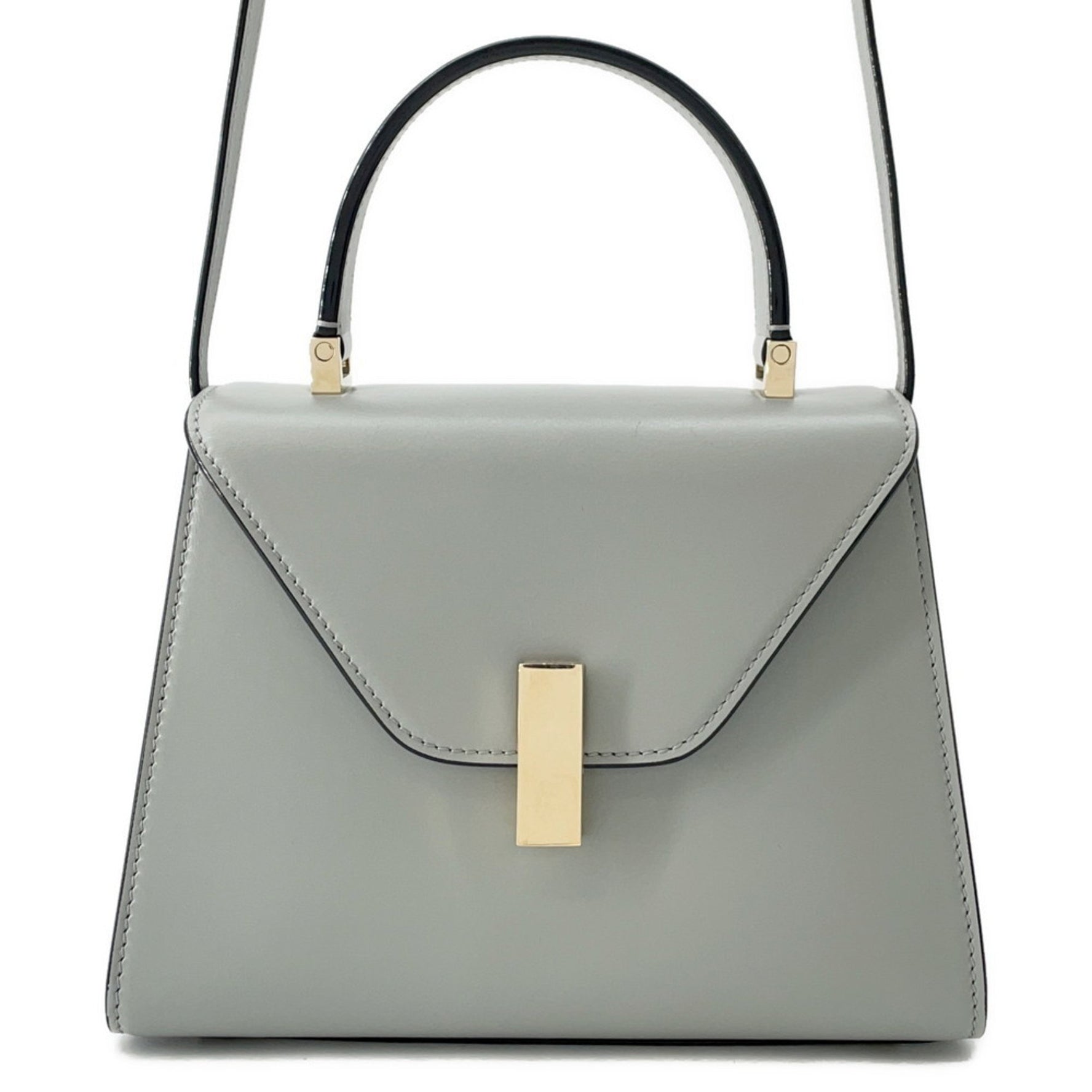 Valextra Handbag Iside Mini Soft Calfskin WBES0036 2way Shoulder