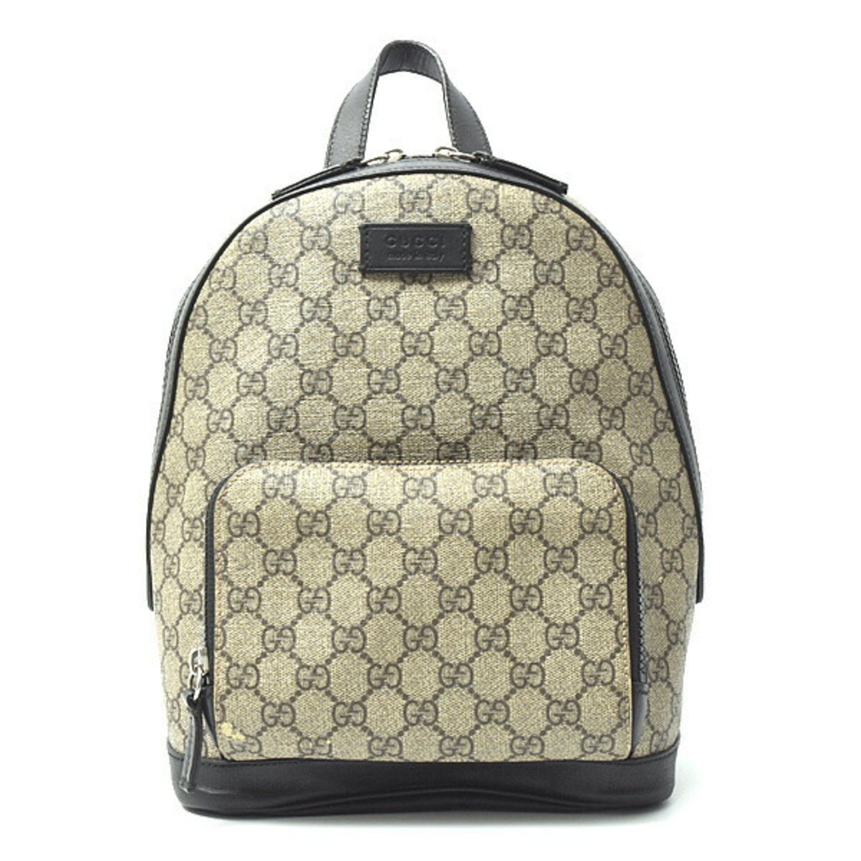 Gucci GG Supreme Backpack and Men, Coated Canvas