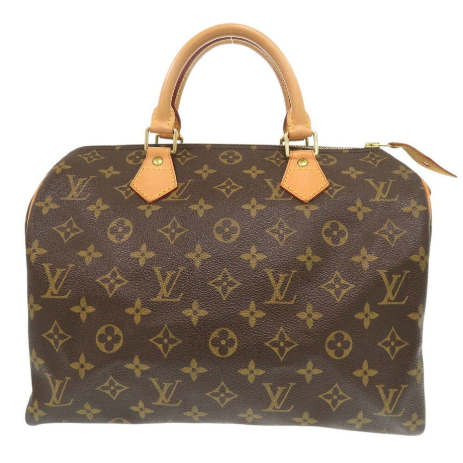 Louis Vuitton Speedy 30 Monogram Brown Handbag LV VUITTON