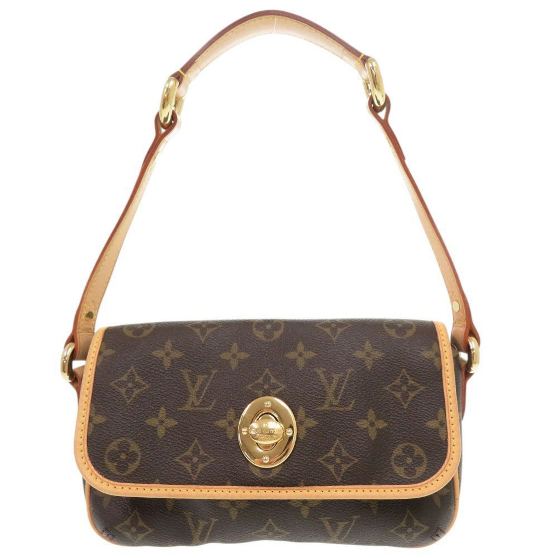 Louis Vuitton Tikal PM Monogram Brown Shoulder Bag LV 0752 LOUIS VUITTON