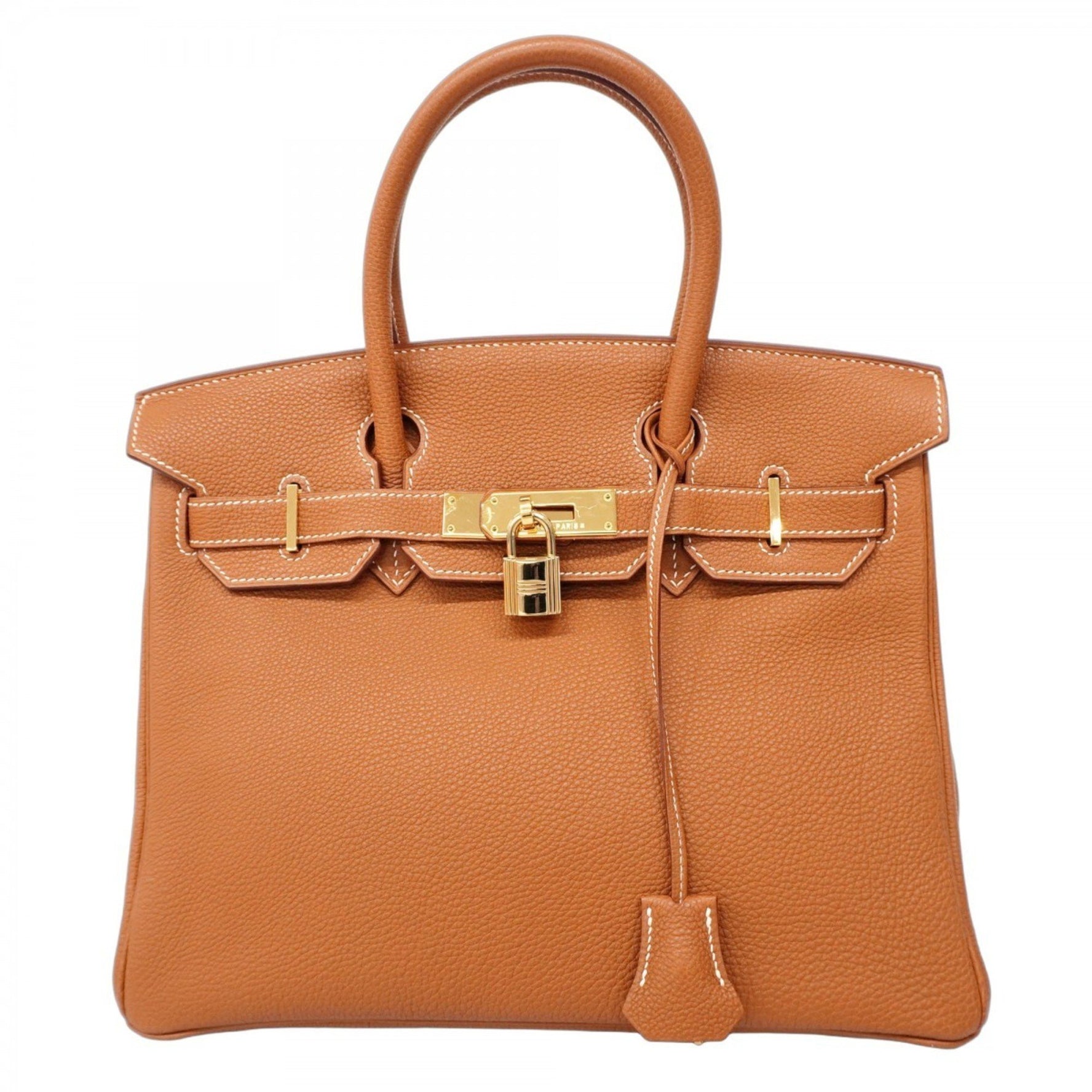 Hermes Hermès Birkin 30 Togo Gold Handbag, Women's, F Stamp, P1347175