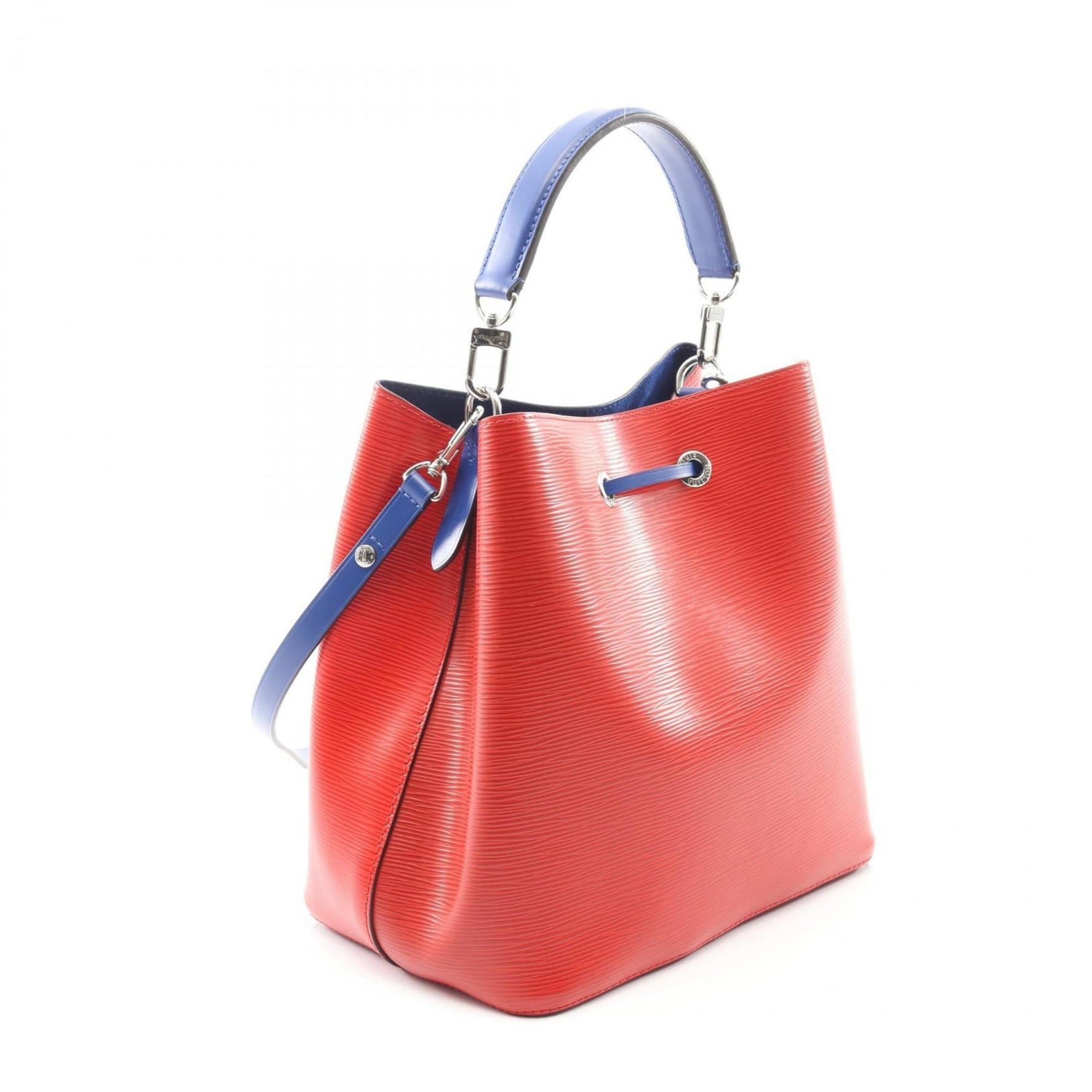 Louis Vuitton NeoNoe Epi Coquelicot Handbag, Leather, Red and Blue