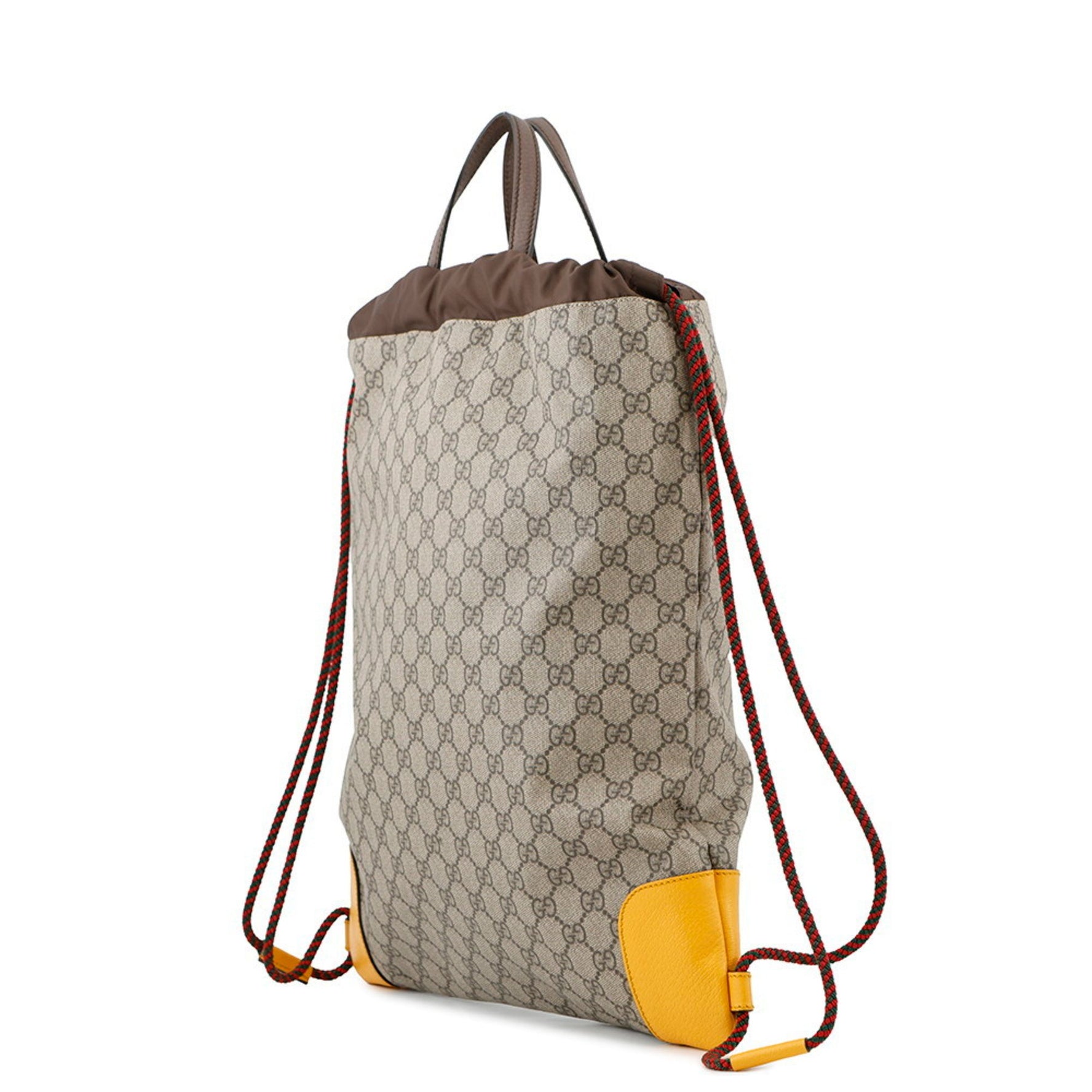 Gucci GG Supreme Drawstring Cat Head Backpack Bag