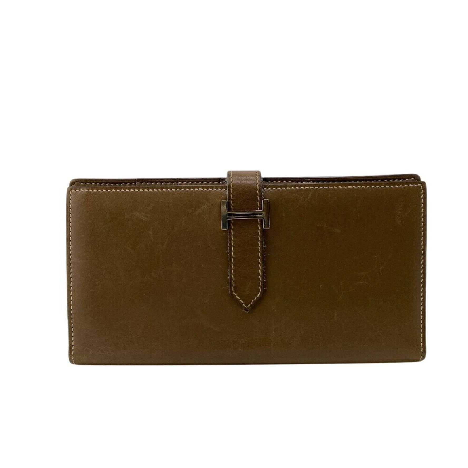 HERMES Bearn Soufflet Bi-fold Wallet