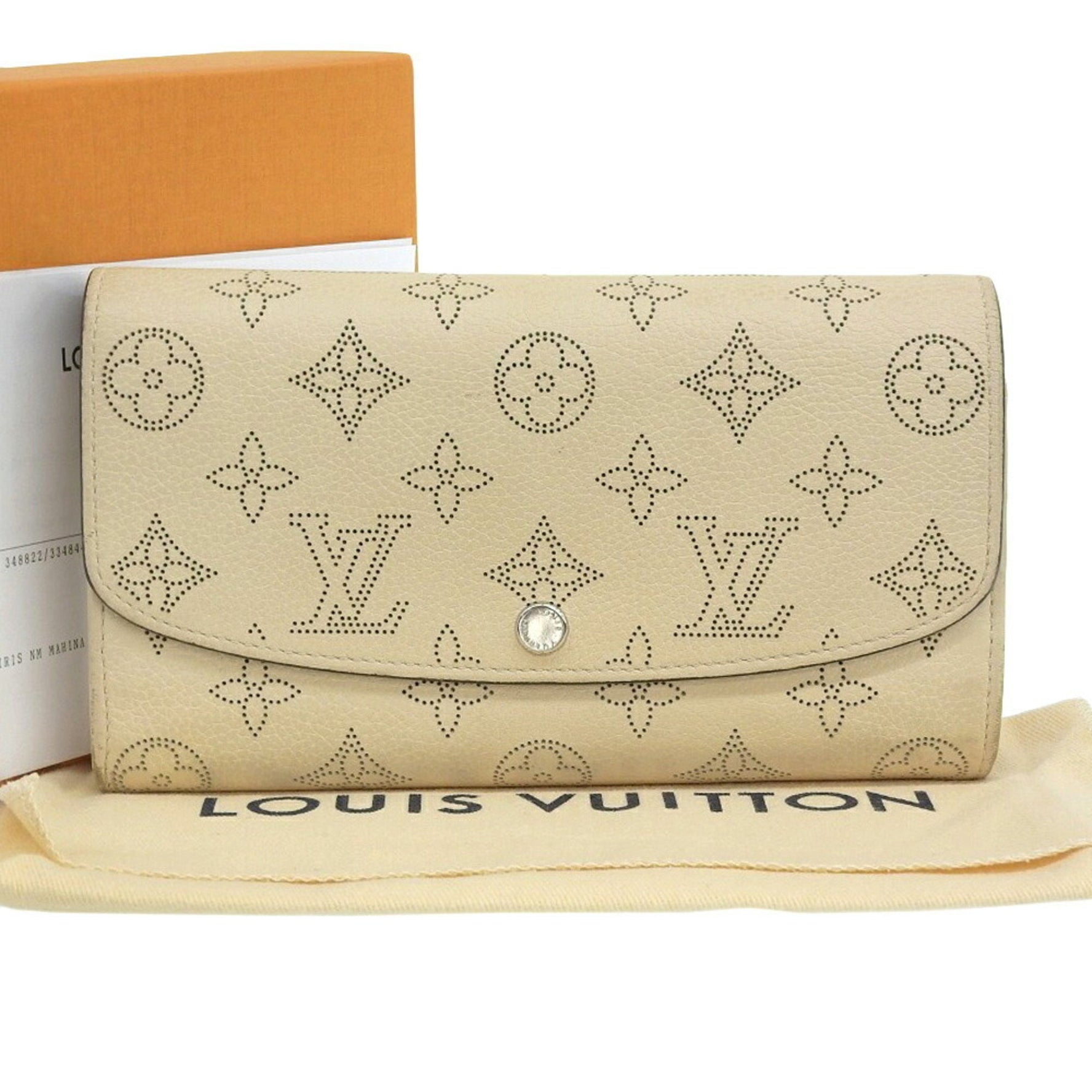 Louis Vuitton Monogram Mahina Portefeuille Iris Long Wallet Yvoire
