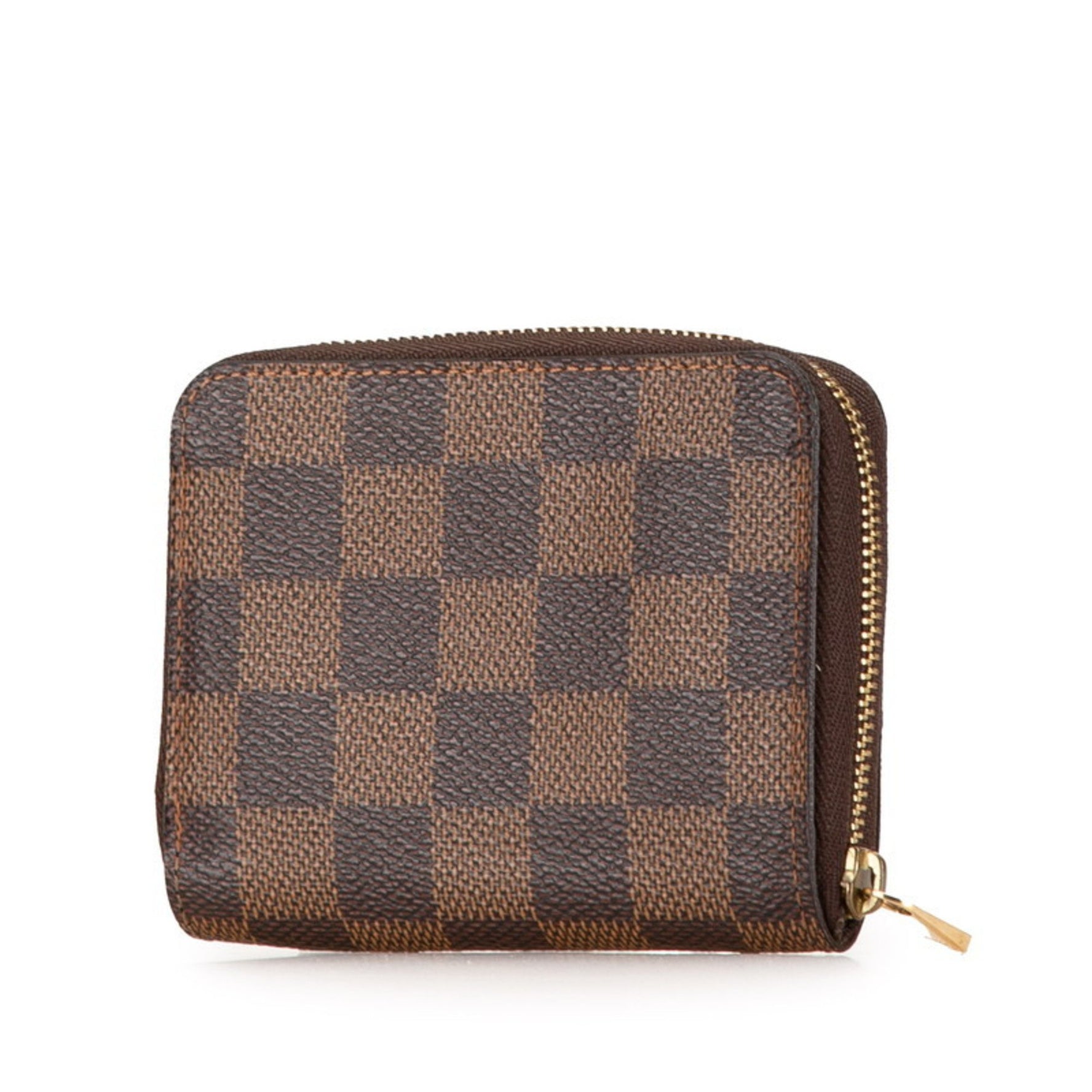Louis Vuitton Damier Zippy Coin Purse Case PVC