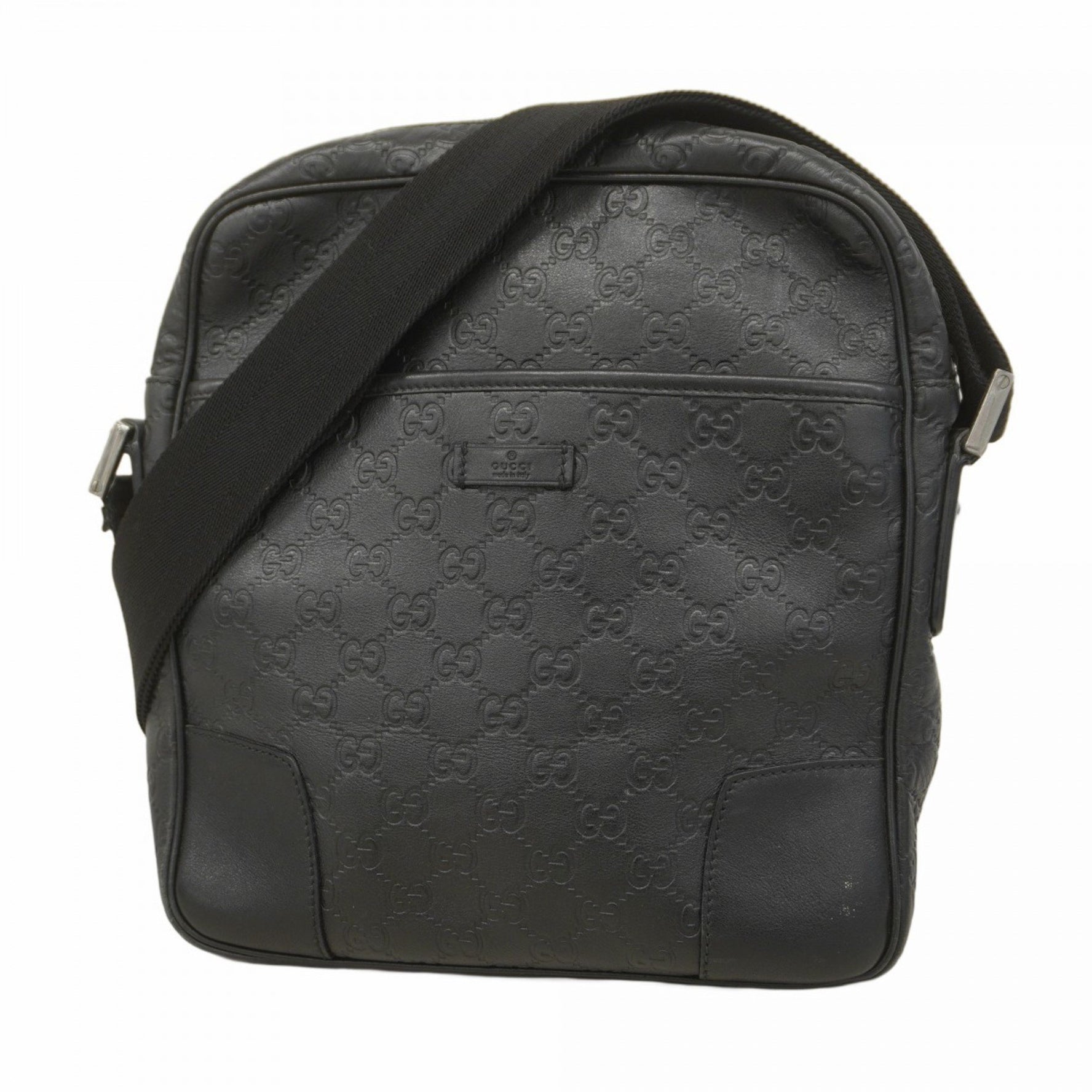 Gucci Shoulder Bag Guccissima Leather