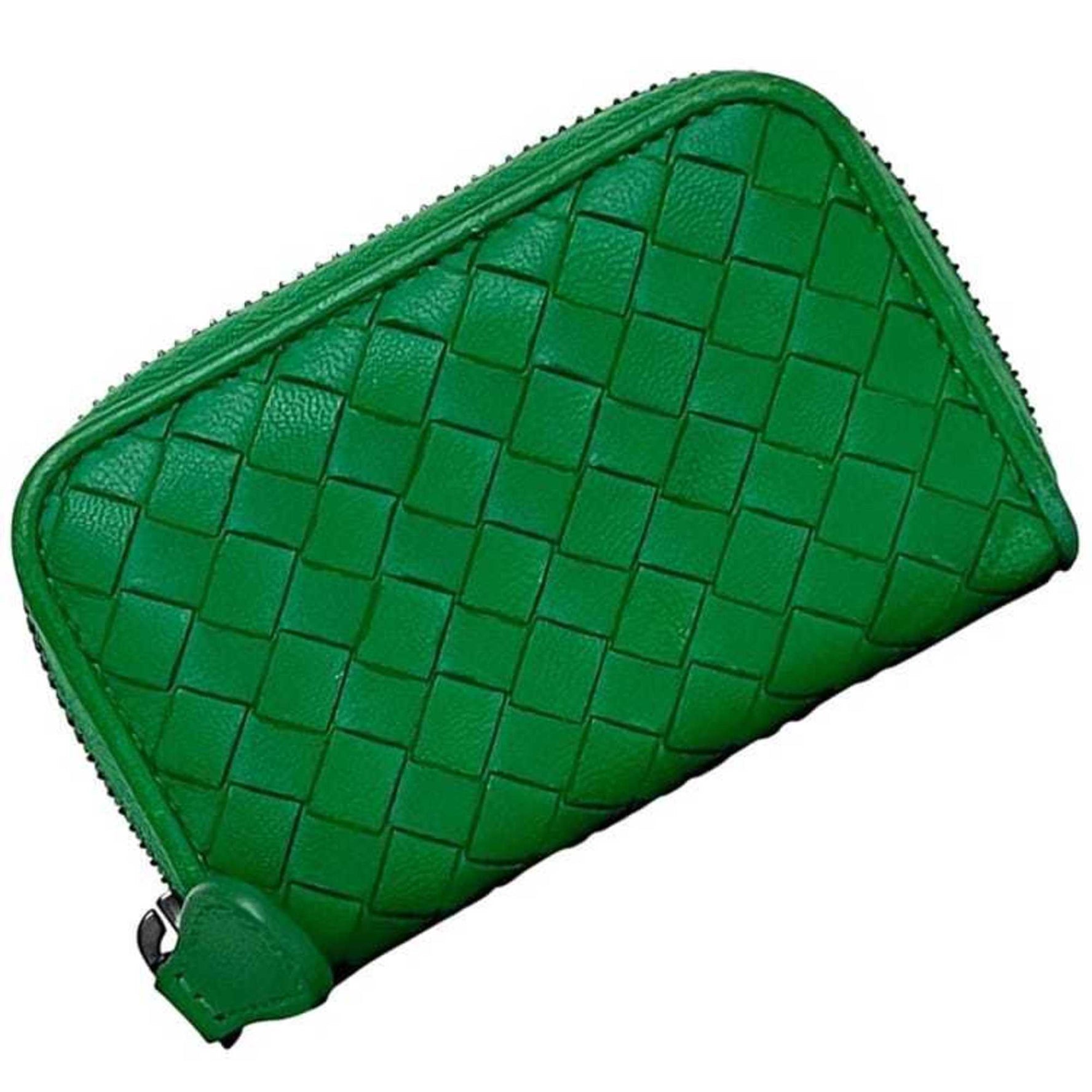 Bottega Veneta coin case intrecciato leather purse BOTTEGA VENETA mini compact wallet men's color