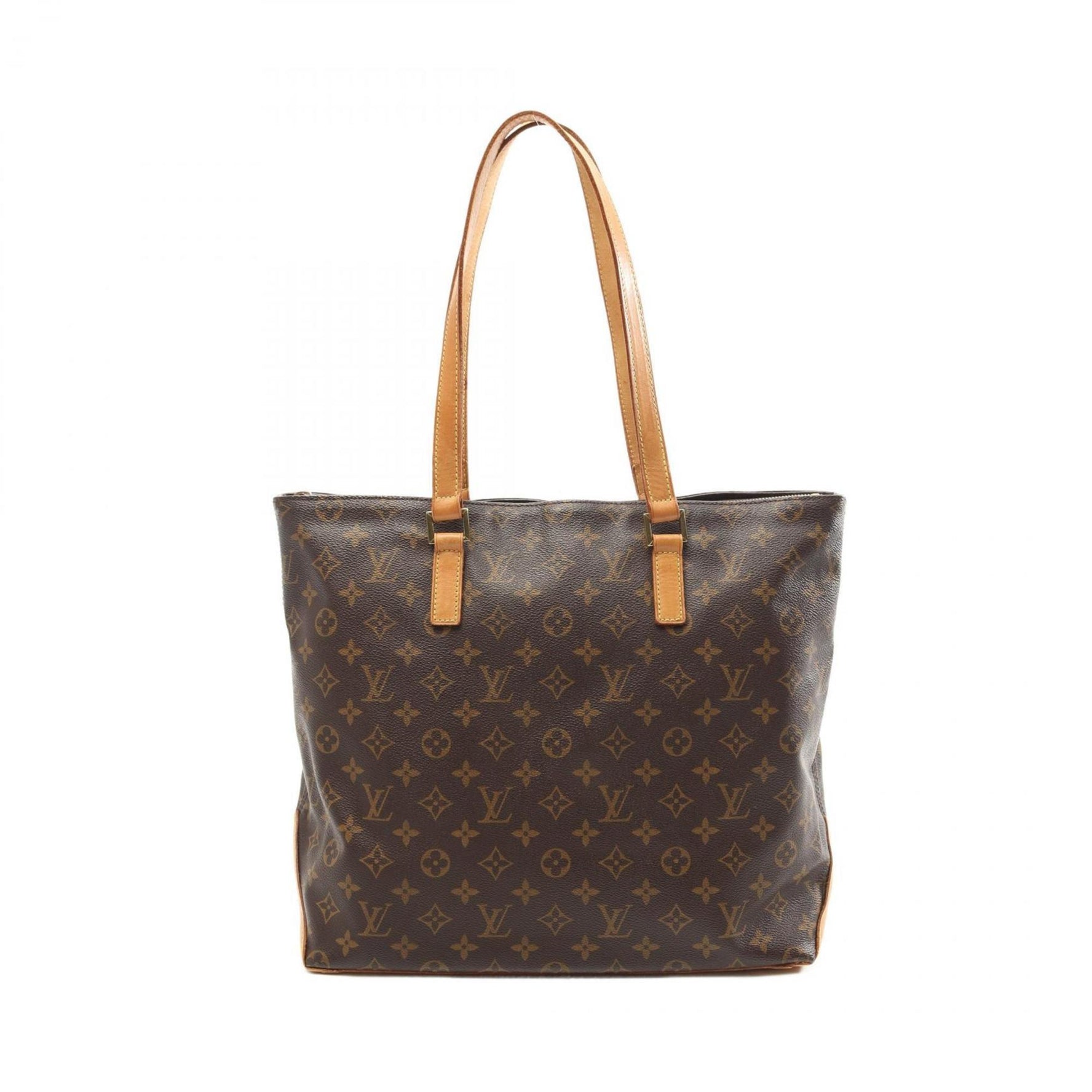 Louis Vuitton Cabas Maison Monogram Tote Bag Coated Canvas Leather