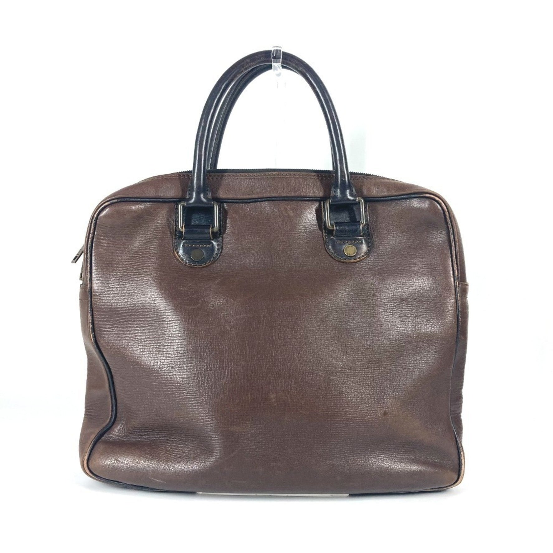 Louis Vuitton Utah Yulong Handbag Tote Bag Briefcase Business Leather Men's Brown