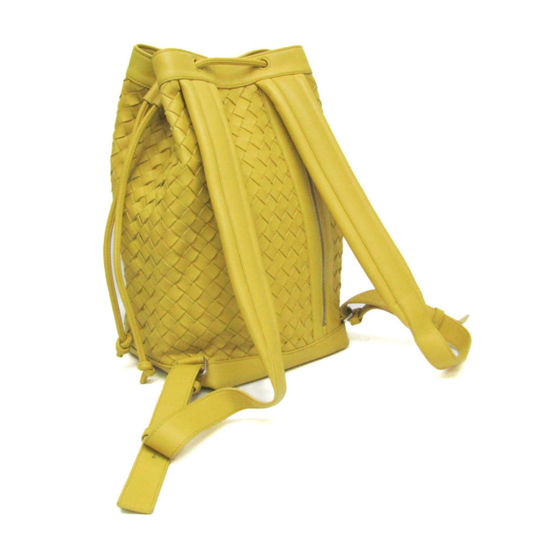 Bottega Veneta Intrecciato Men,Women Leather Backpack