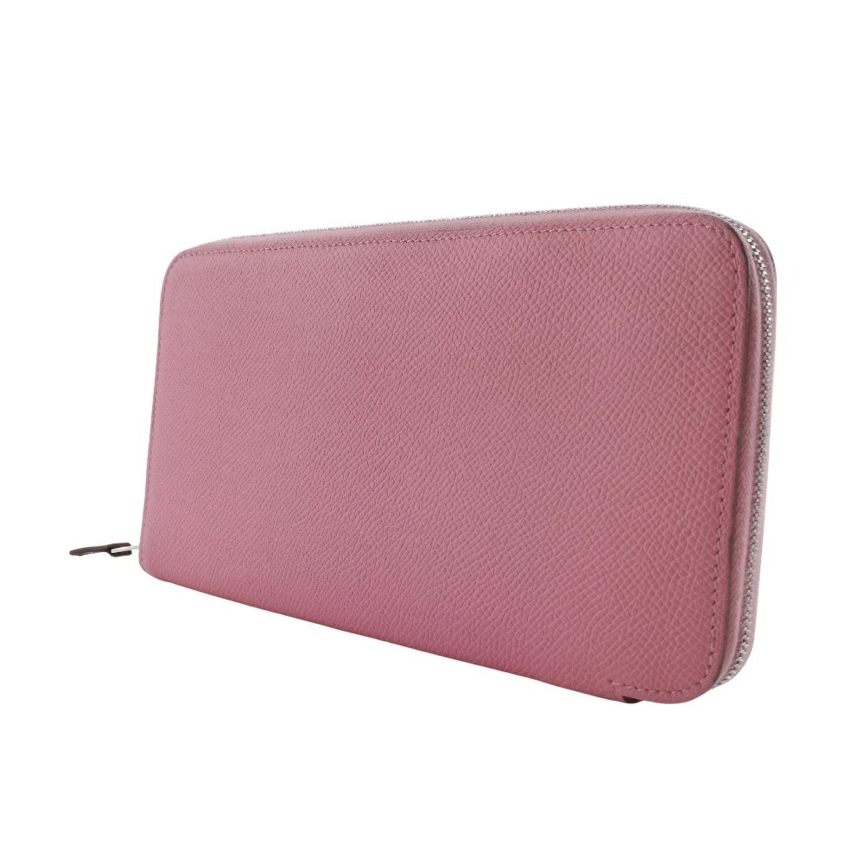 Hermes Azap Long Silk In Wallet Veau Epsom Rose Confetti 2020 Pink Y long silk in