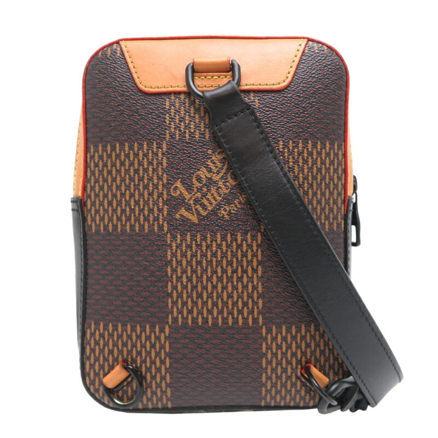 Louis Vuitton NIGO Collaboration Amazon Sling Bag Shoulder Damier Giant Brown