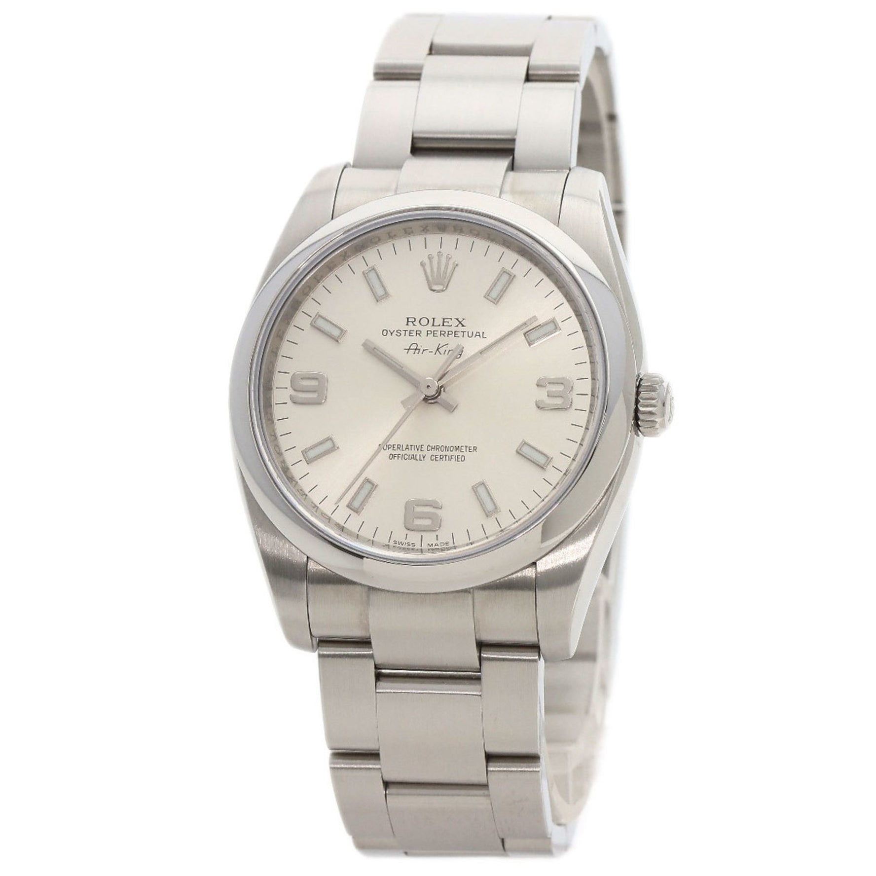 Rolex Air King Watch Stainless Steel SS